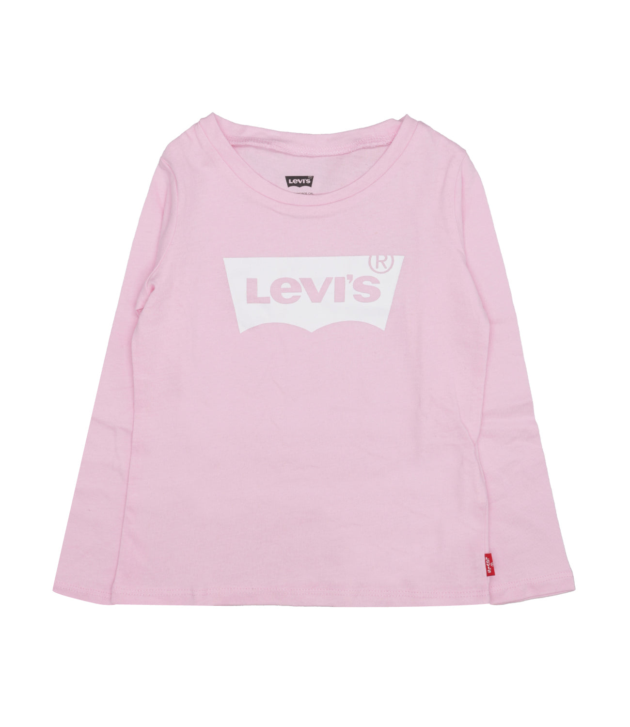 Levis Kids |T-Shirt L/S Batwing Rosa