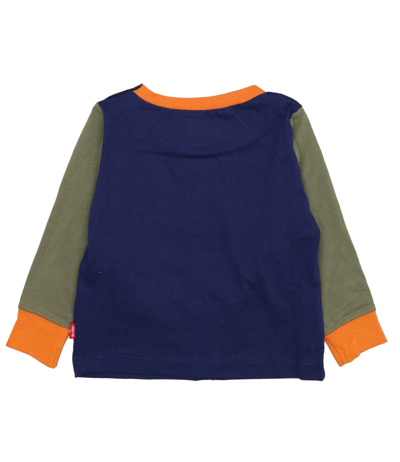 Levis Kids | T-Shirt LVB Pixel Colorblock Blu e Giallo