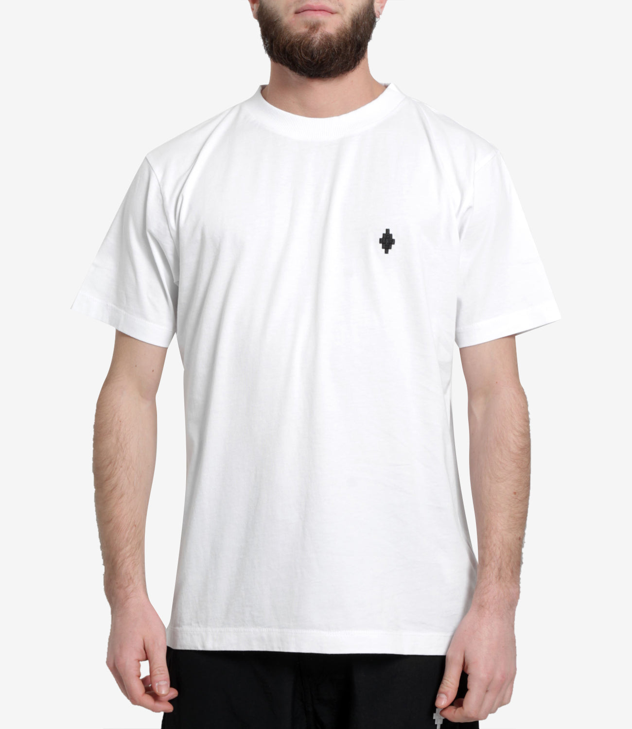 Marcelo Burlon | Black and White Cross T-Shirt