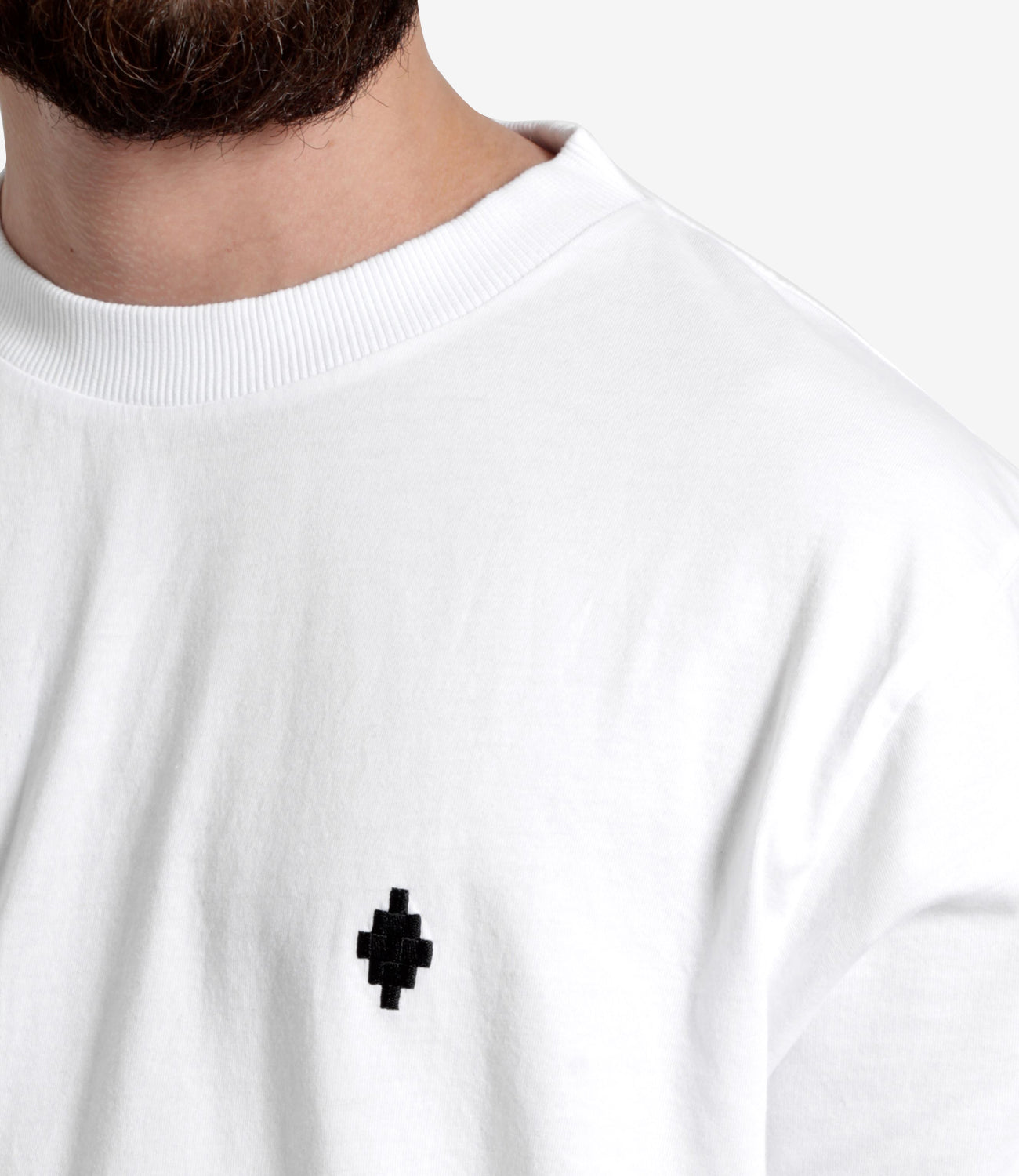Marcelo Burlon | Black and White Cross T-Shirt