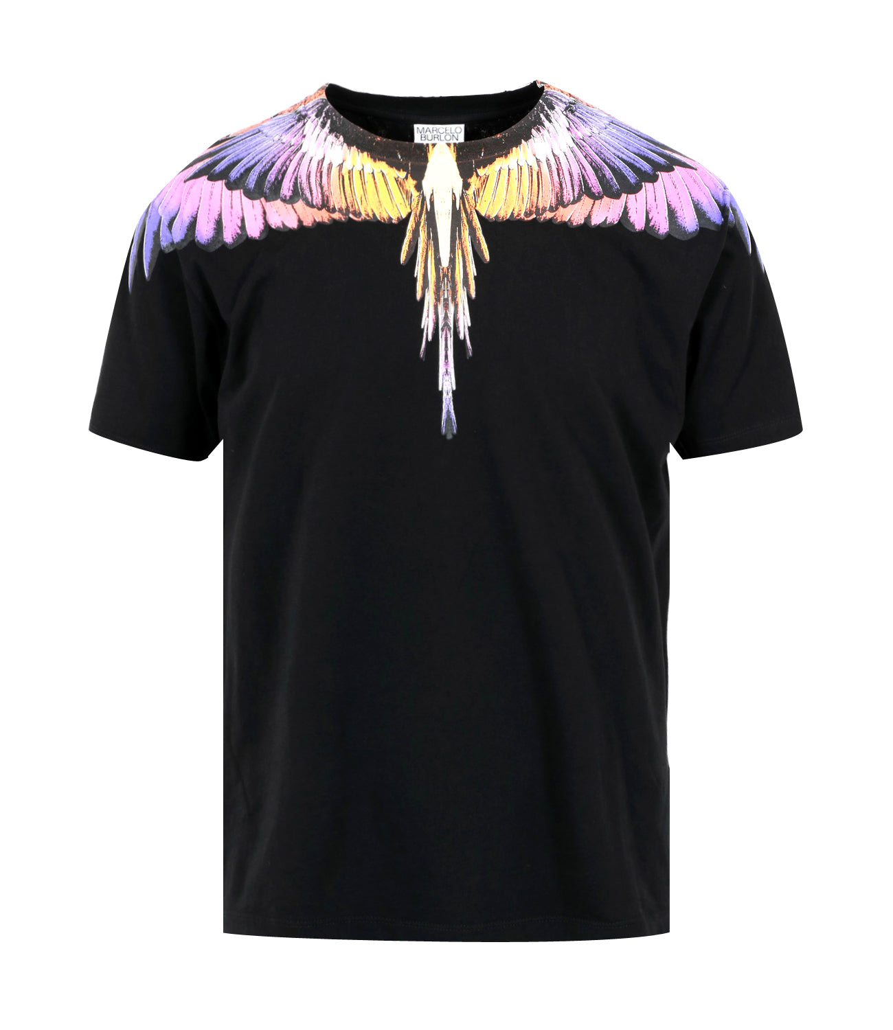 Marcelo Burlon | T-Shirt Icon Wings Black and Pink
