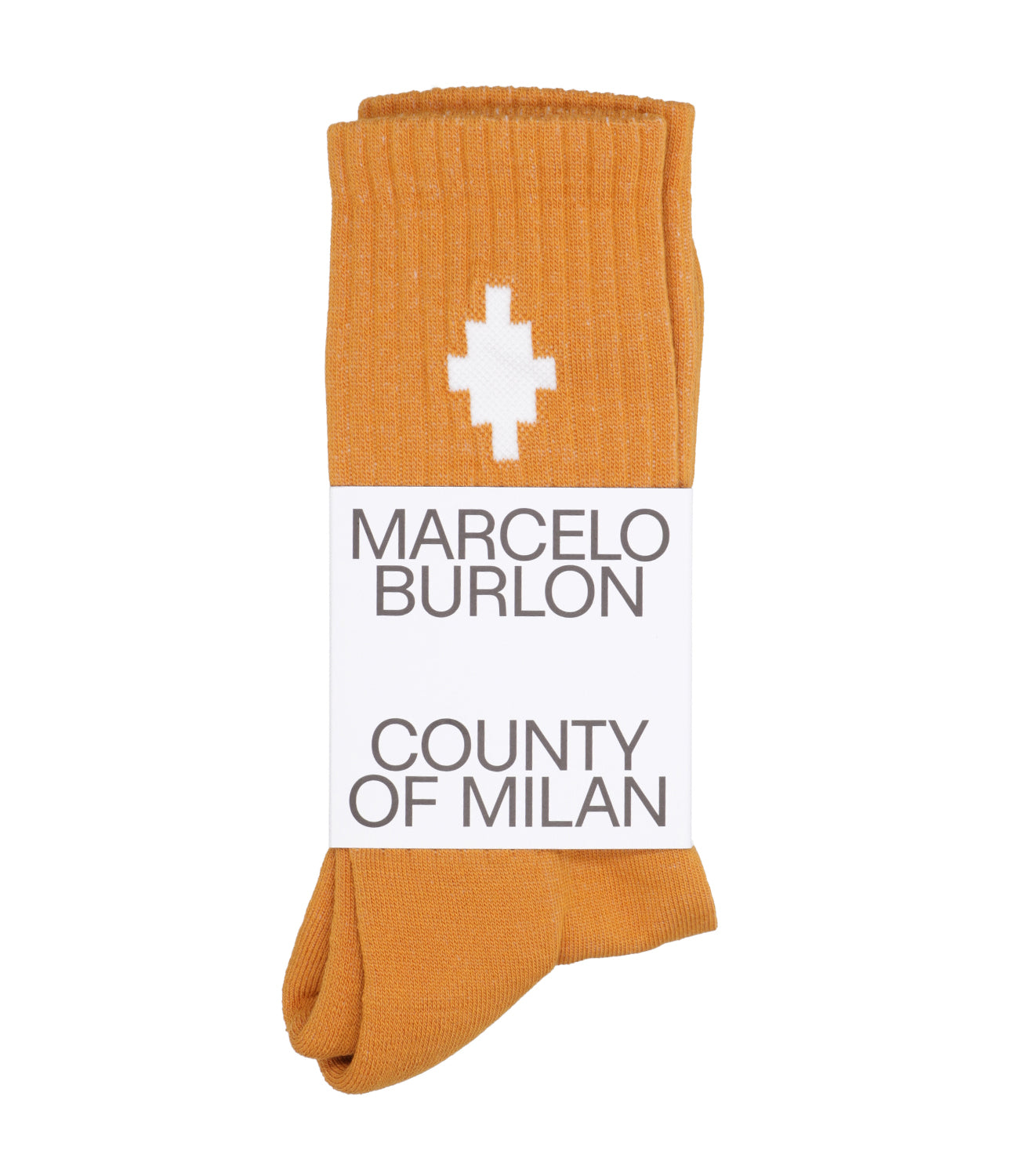 Marcelo Burlon | Yellow and White Socks