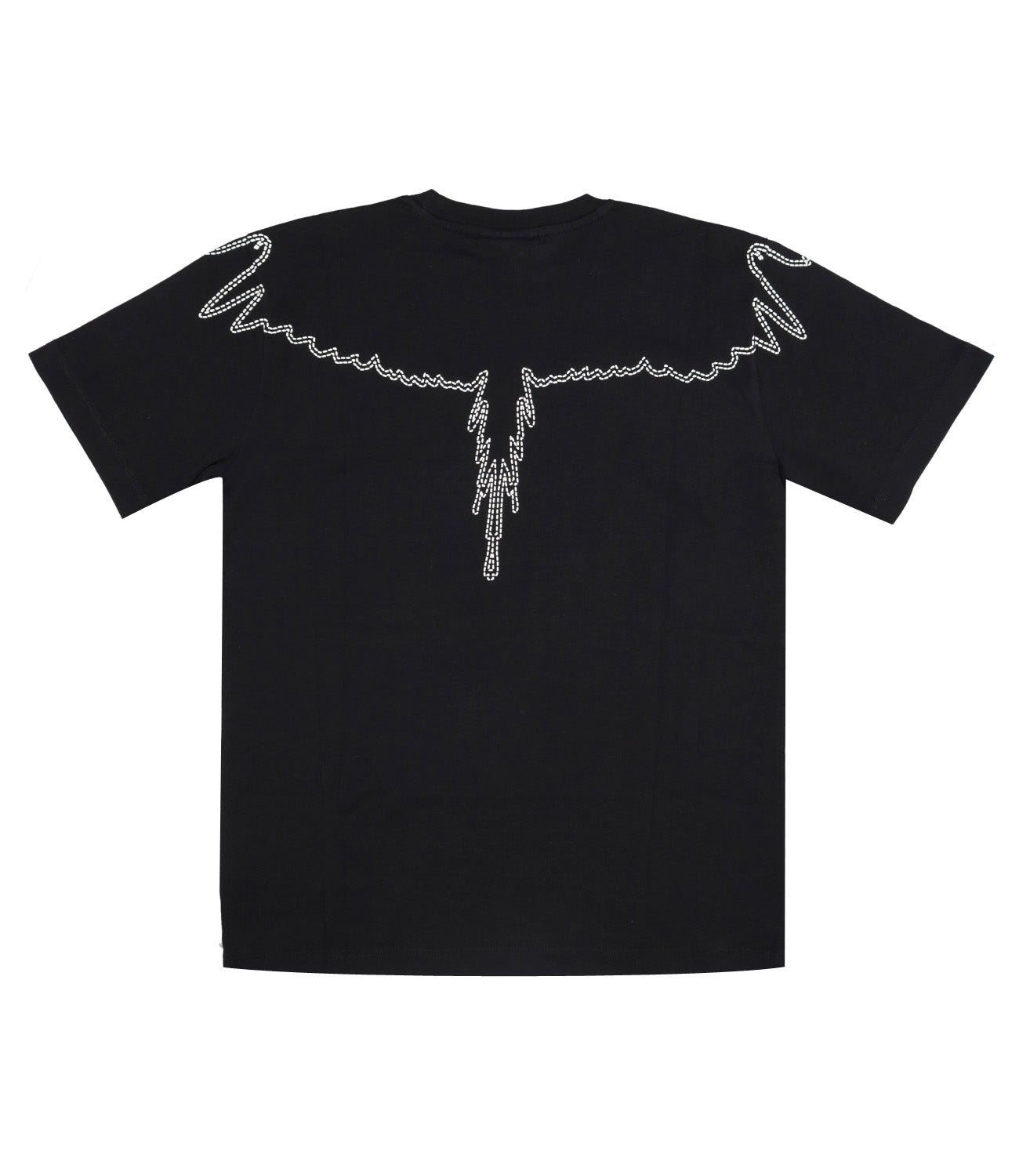 Marcelo Burlon Kids | T-Shirt Stitch Wings in Black and White