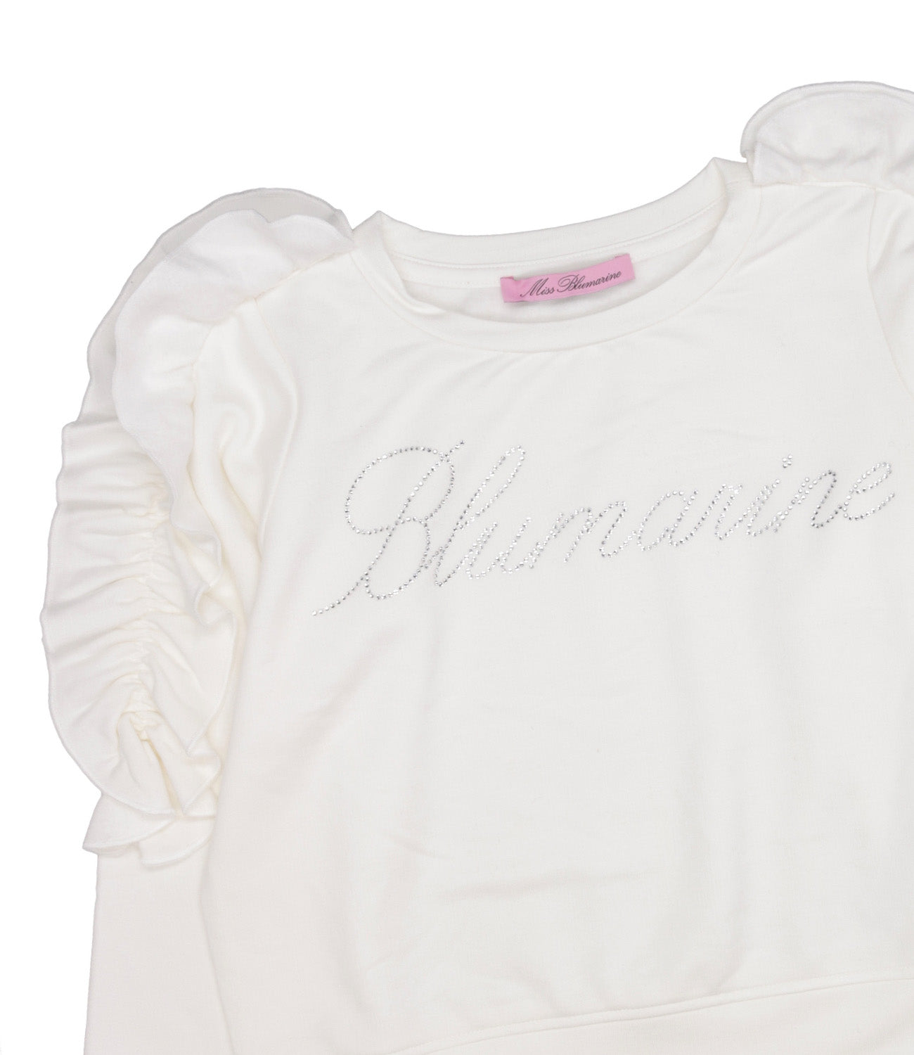 Miss Blumarine | White Sweatshirt