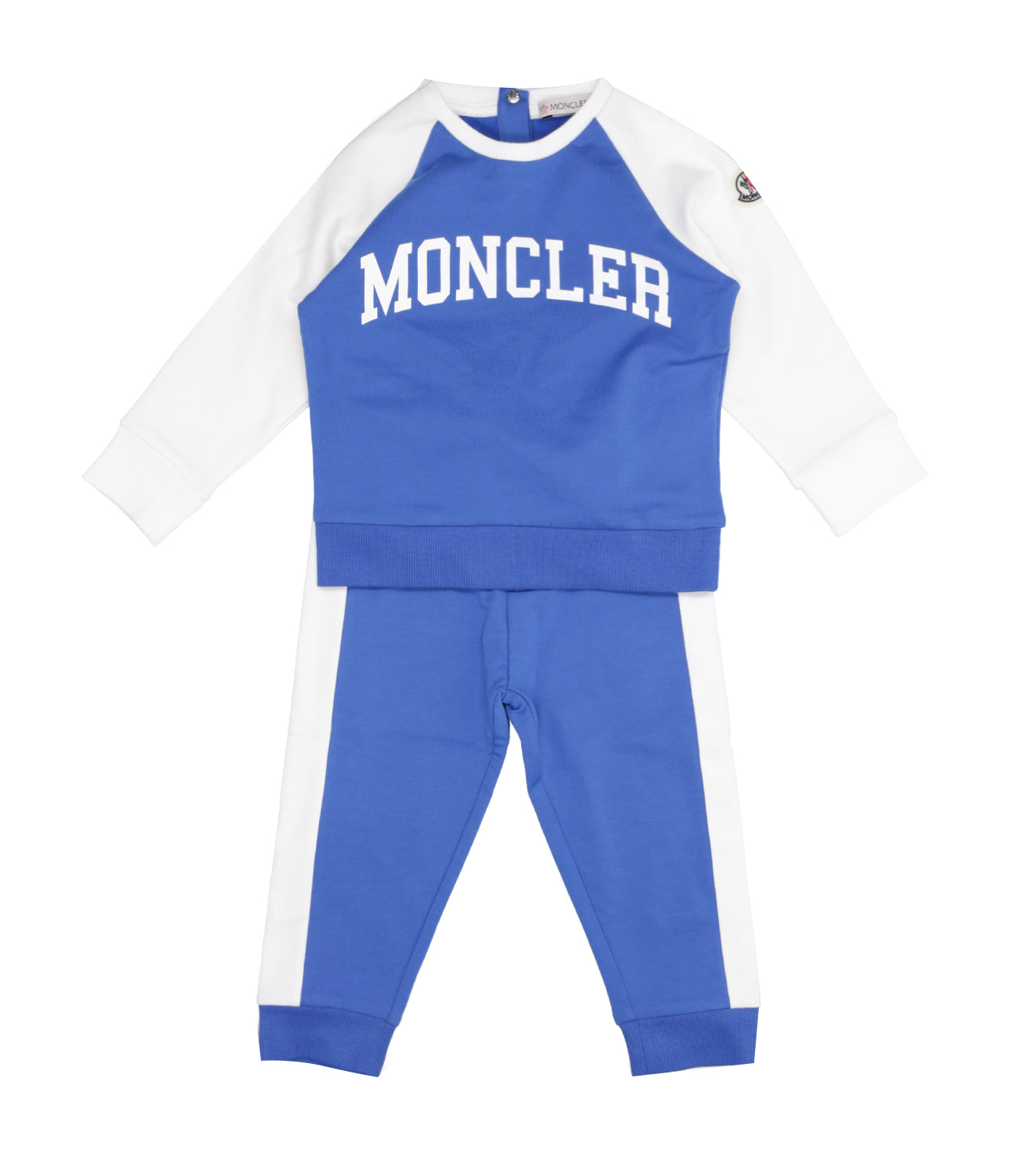 Moncler Junior | Royal Blue and White Suit