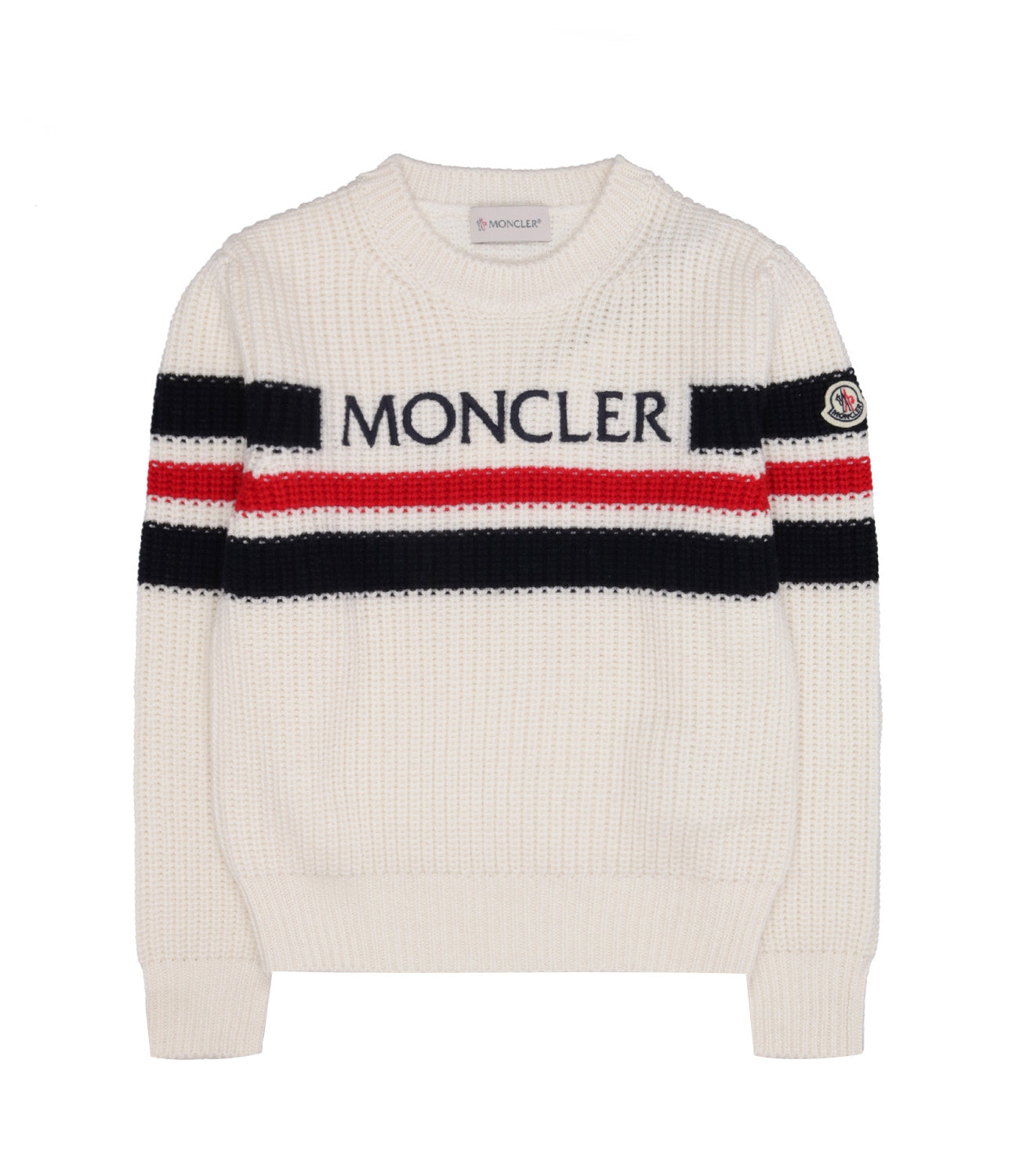 Moncler Junior | Blue and White Jersey
