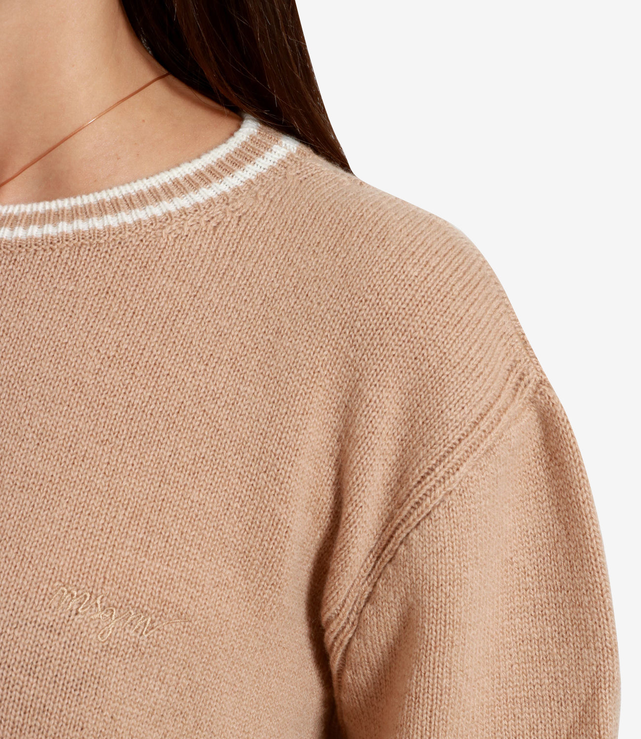 MSGM | Beige Sweater