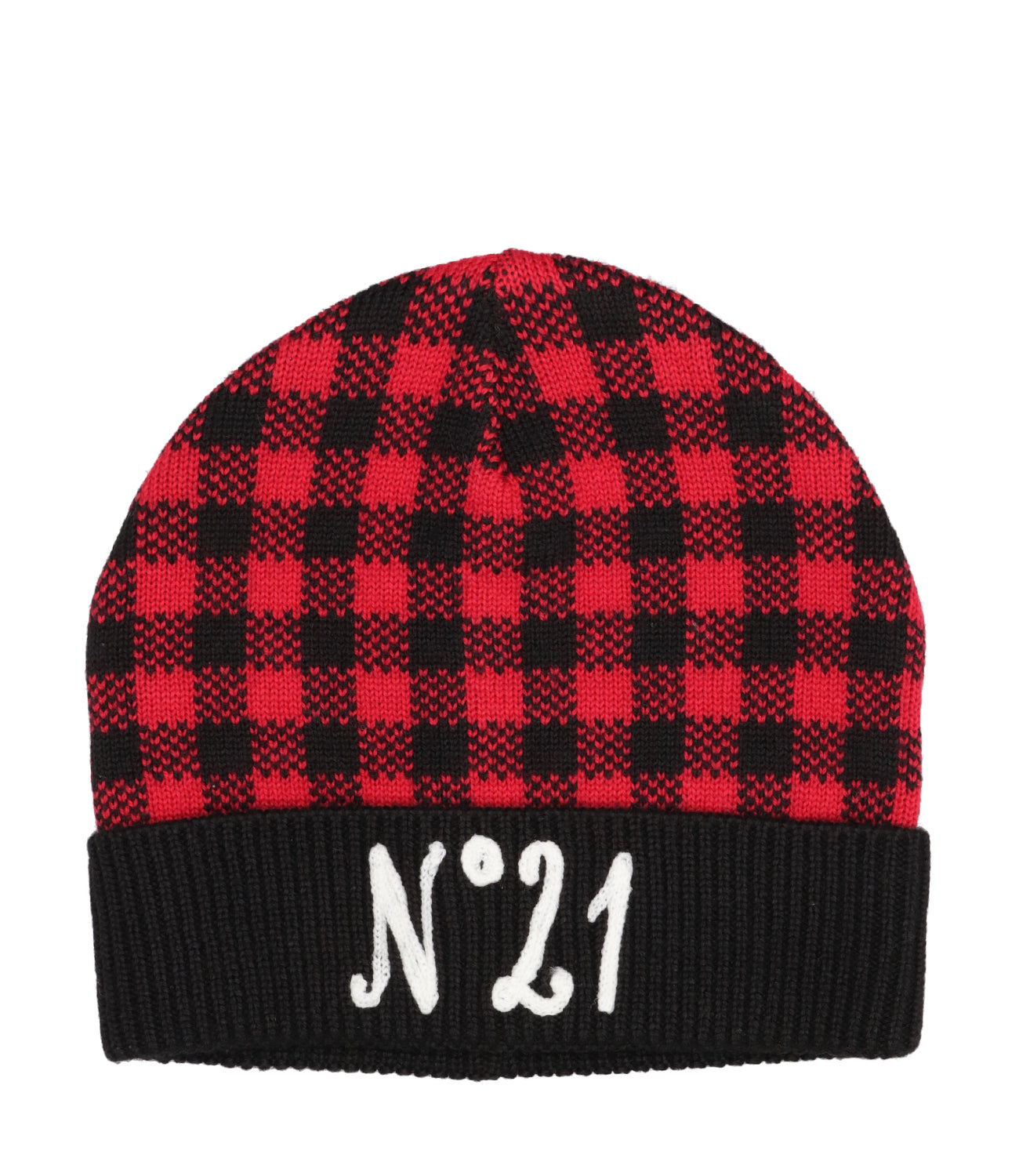 N21 Kids | Red and Black Hat
