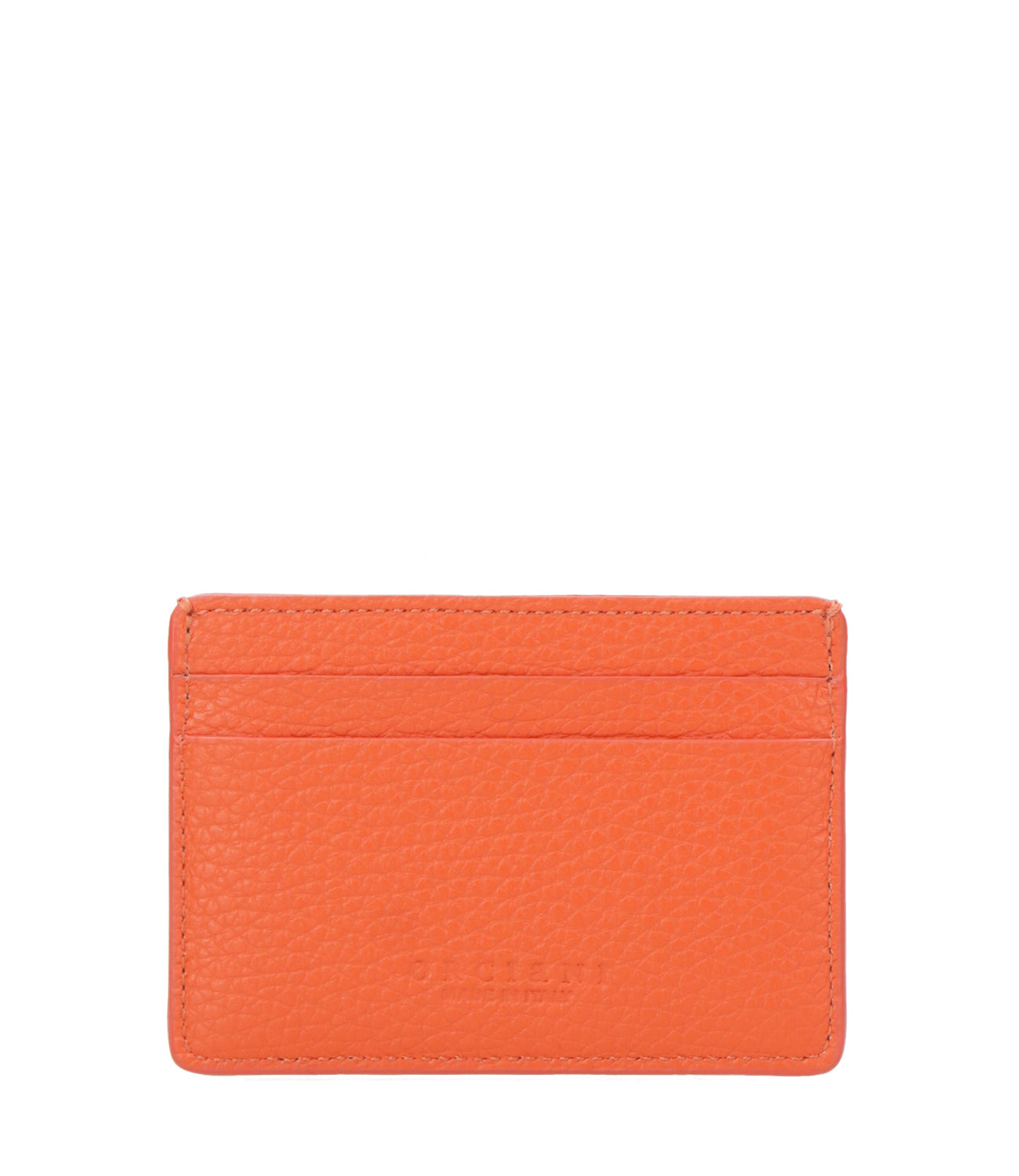 Orciani | Orange Credit Card Holder