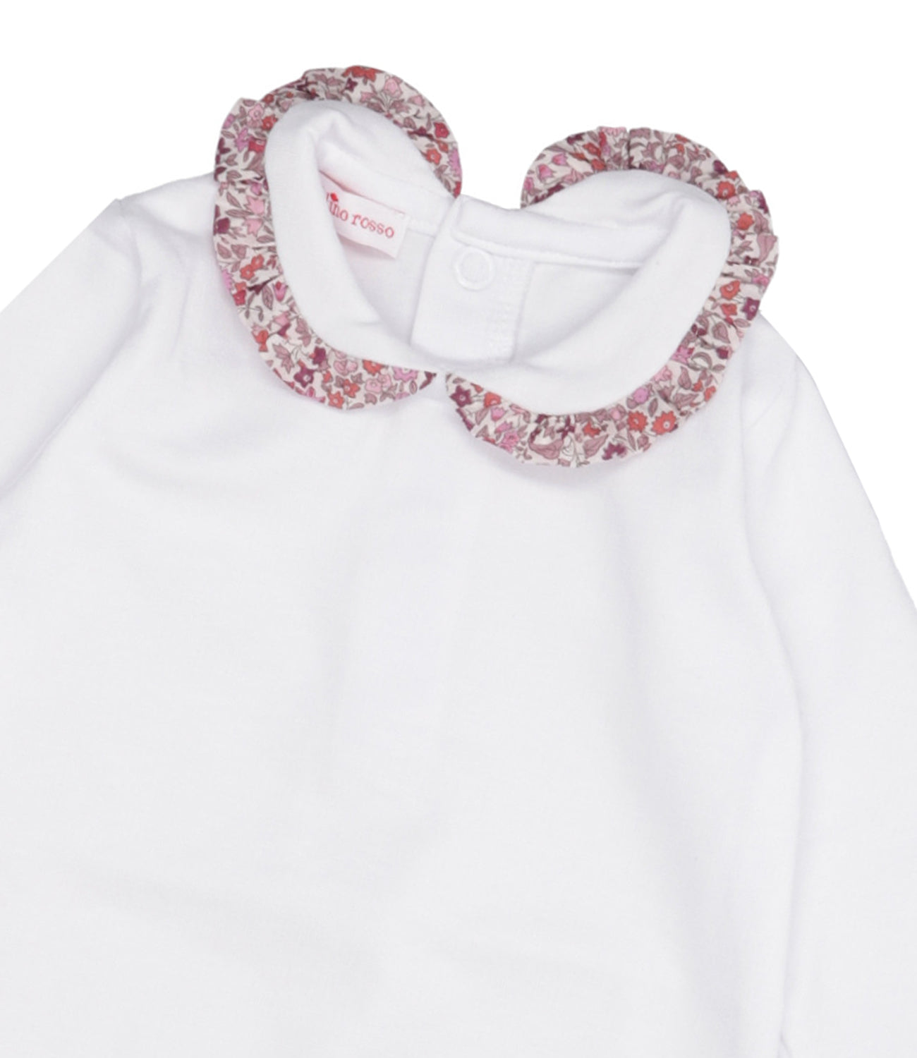 Redfish Kids Beachwear | Pink and White Bodysuit