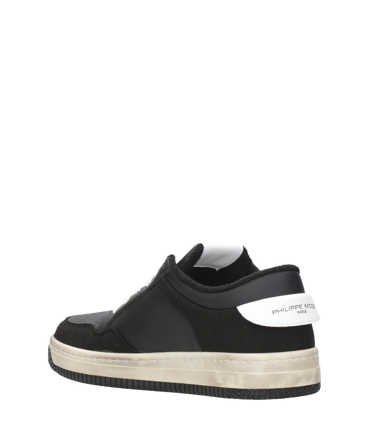 Philippe Model | Sneakers Lyon Low Black and White