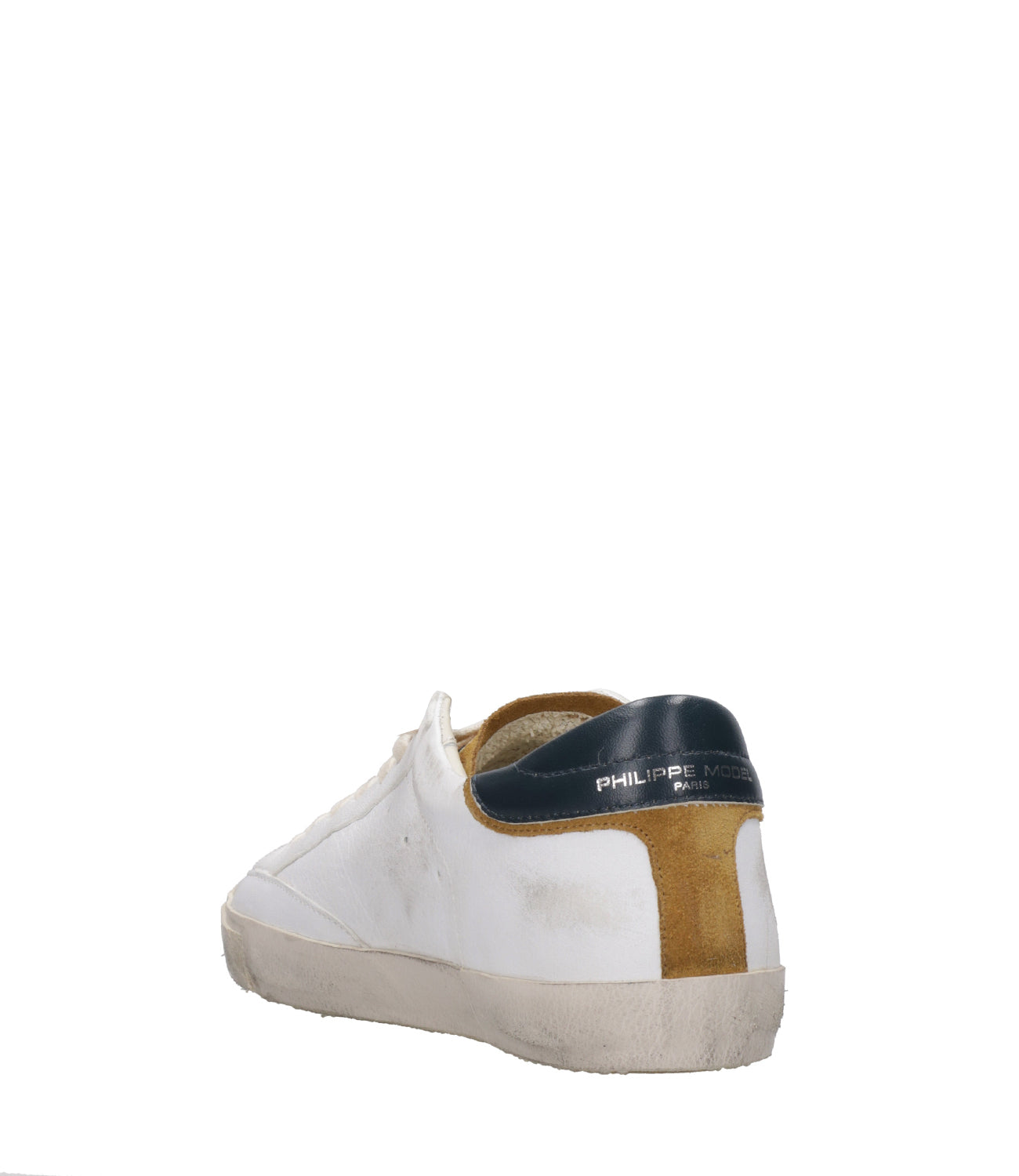 Philippe Model | Sneakers PRSX Low Bianco e Senape