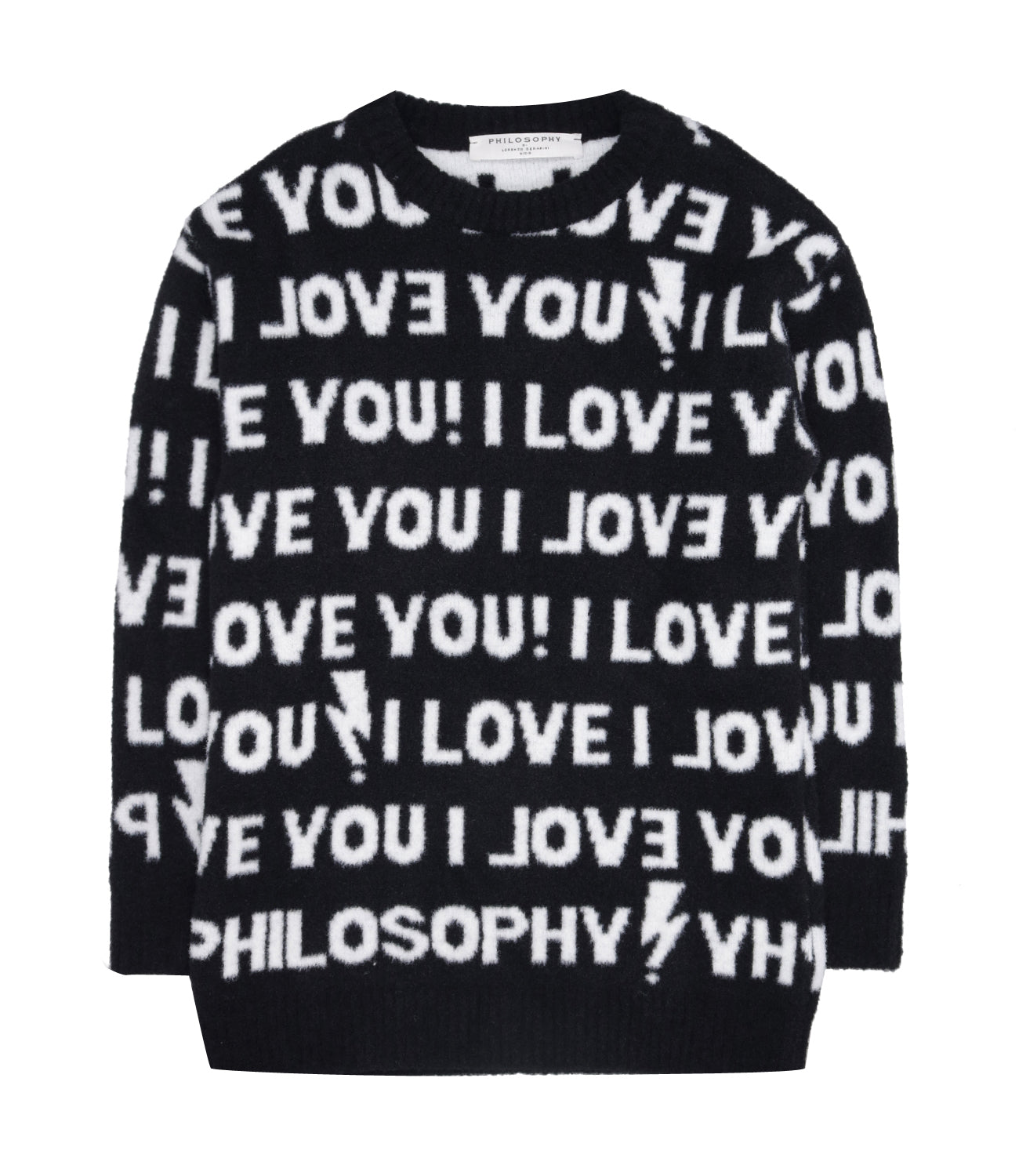 Philosophy by Lorenzo Serafini Kids | Black Sweater