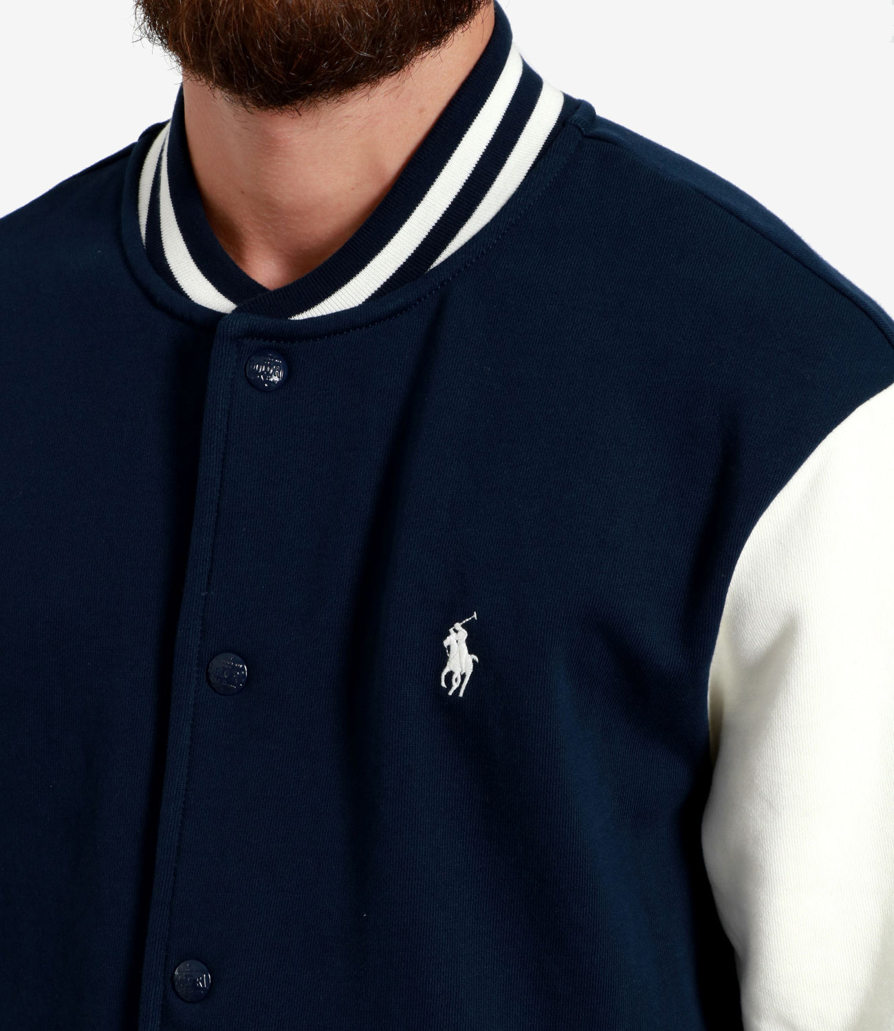 Polo Ralph Lauren | Navy Blue and Cream Sweatshirt