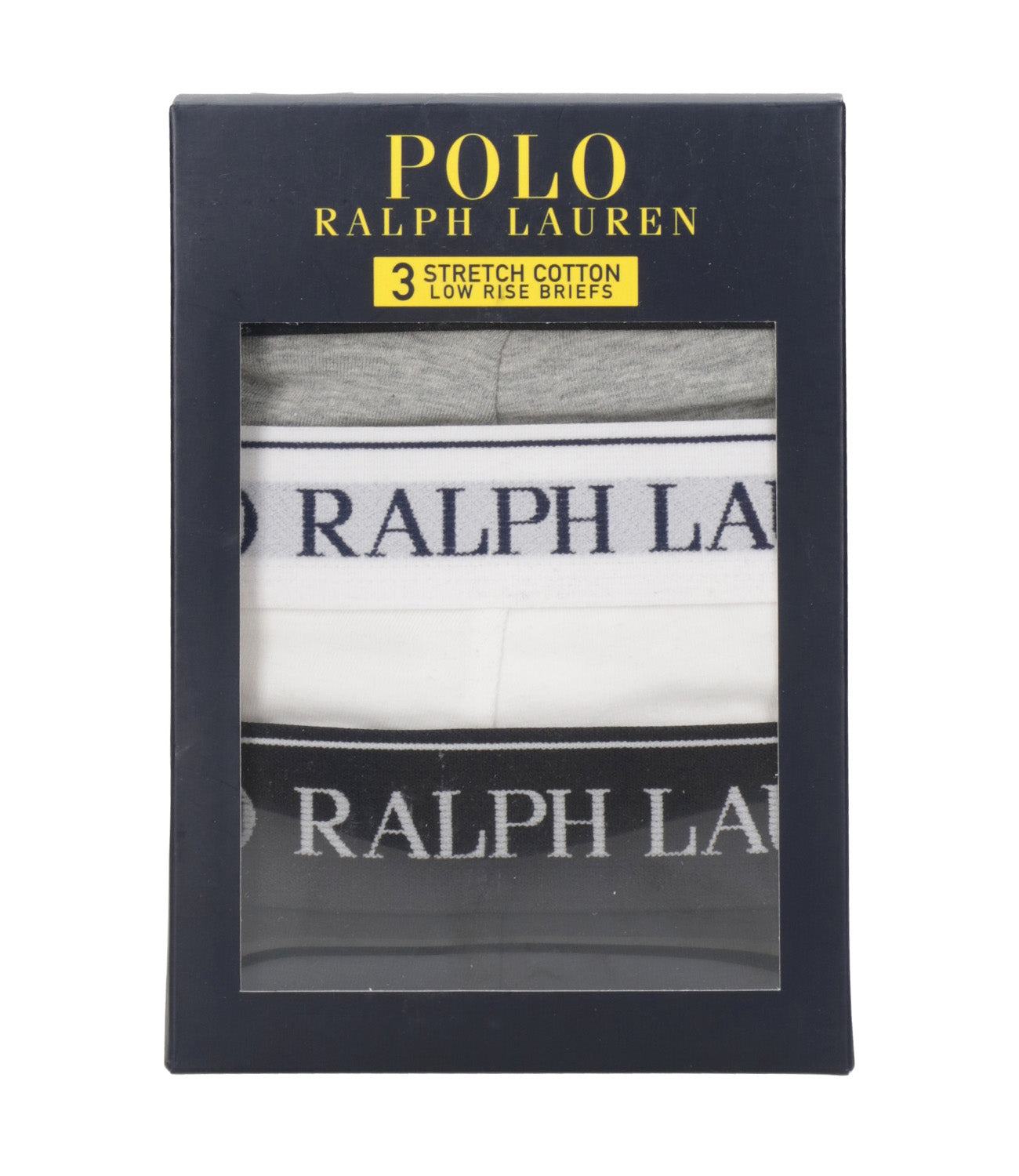 Polo Ralph Lauren | Slip Nero, Bianco e Grigio