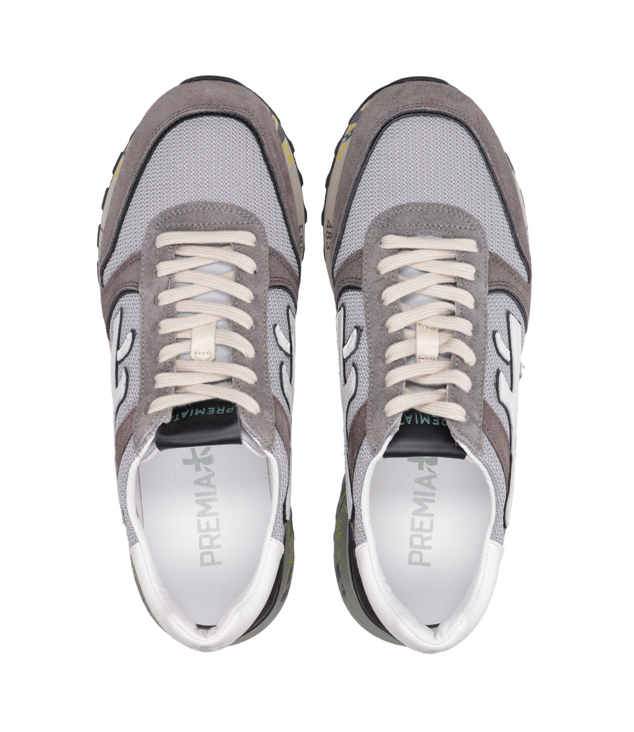 Premiata | Light Grey Sneakers Mick