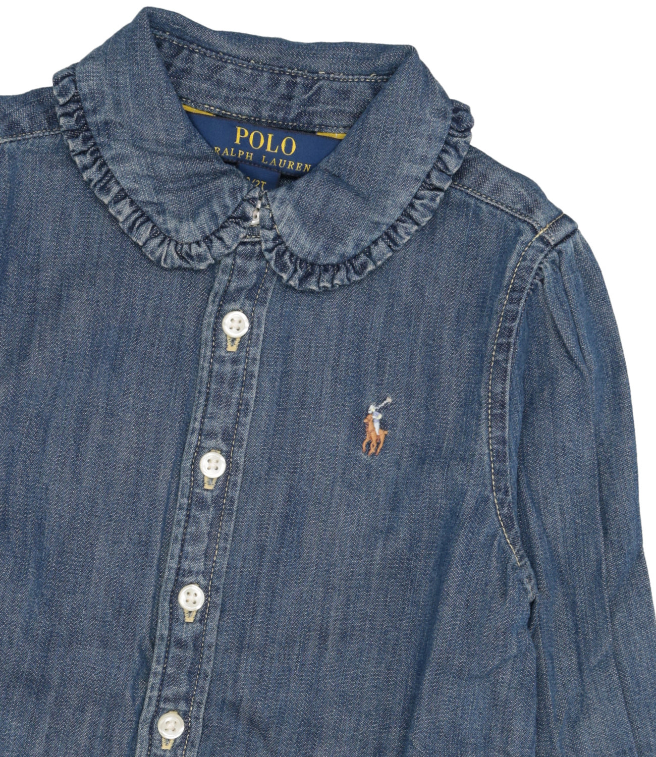 Ralph Lauren Childrenswear | Blue Denim Shirt