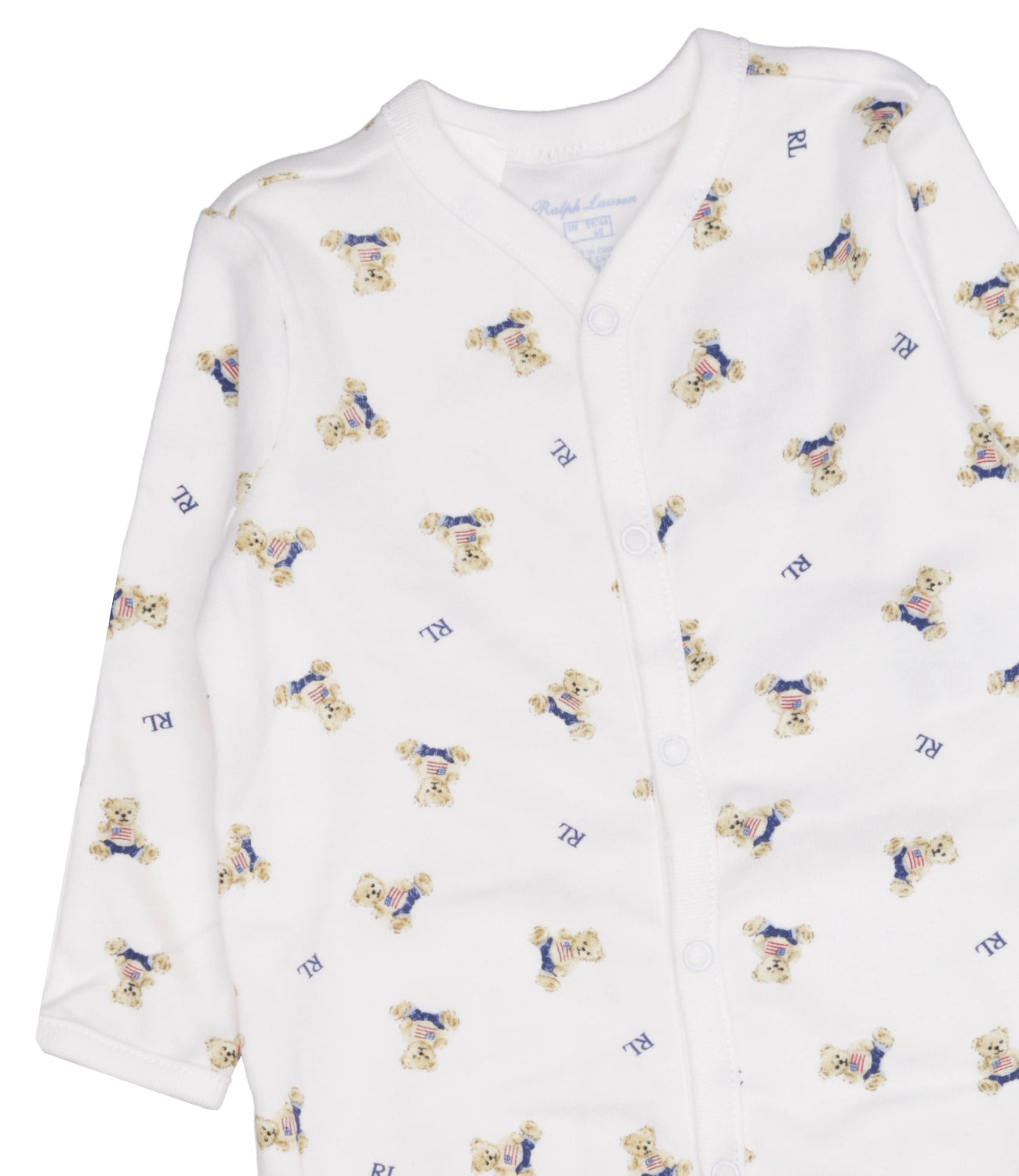 Ralph Lauren Childrenswear | White and Blue Jumpsuit