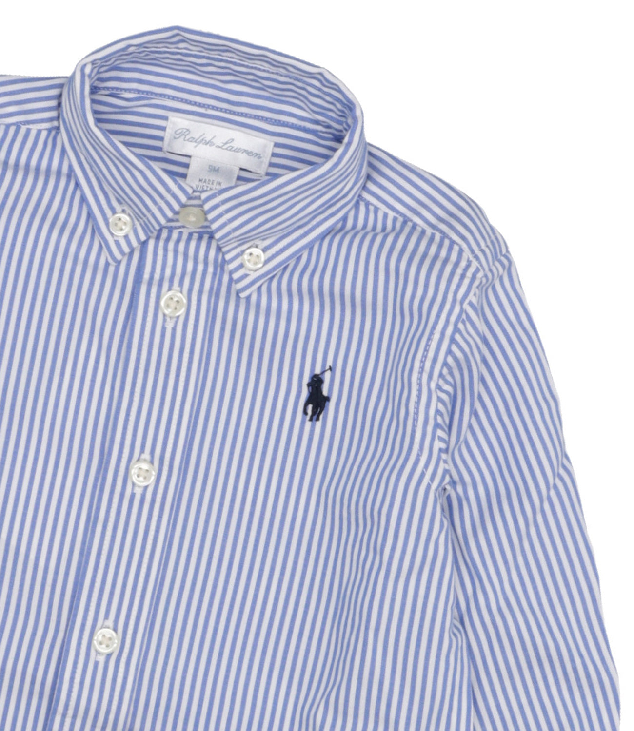 Ralph Lauren | White and Blue Shirt