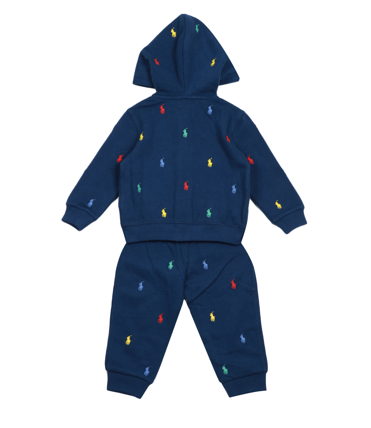 Ralph Lauren Childrenswear | Completo Felpa e Pantalone Blu Navy