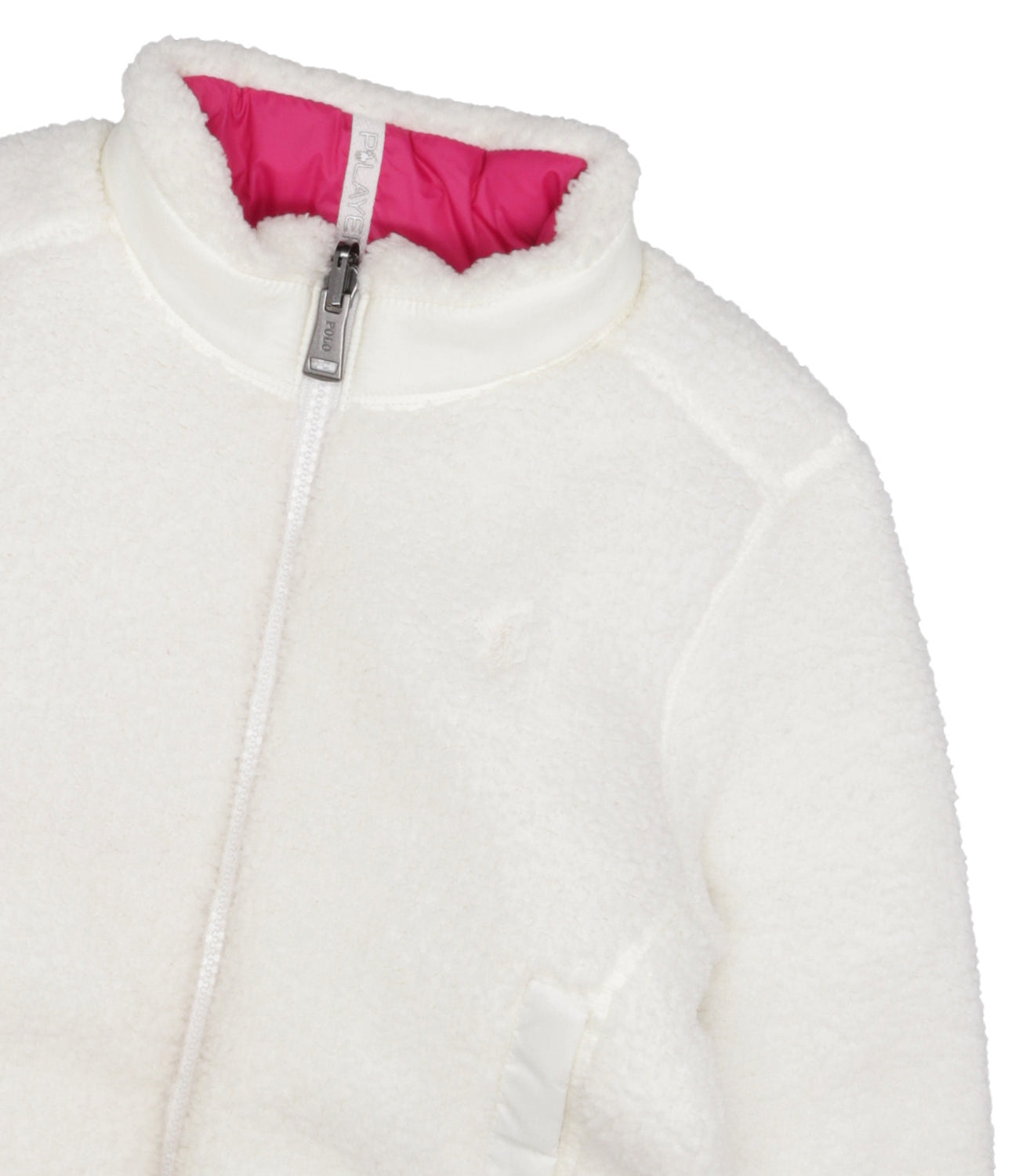 Ralph Lauren Childrenswear | Giubbotto Bianco e Rosa