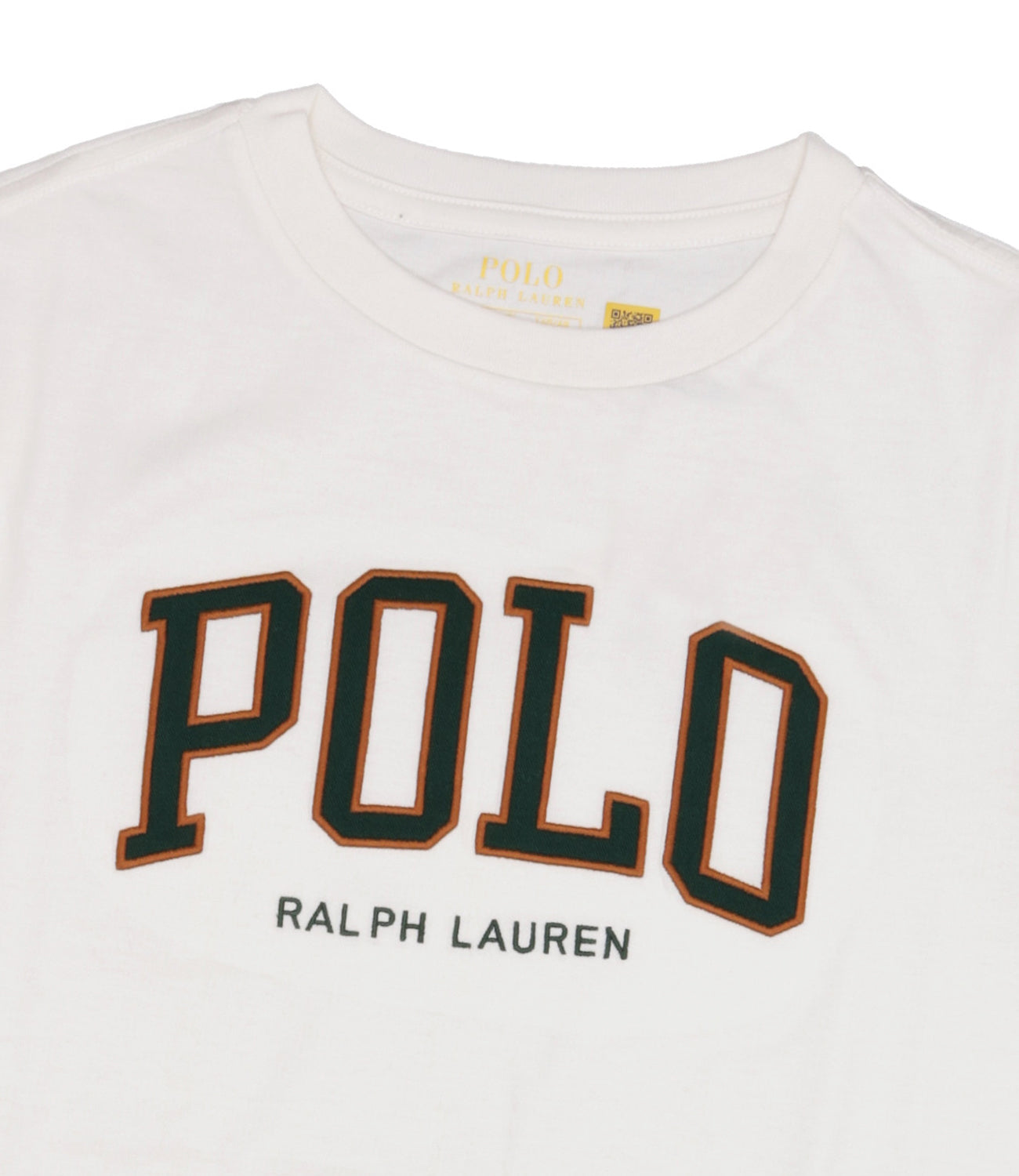 Ralph Lauren Childrenswear | White and Green T-Shirt