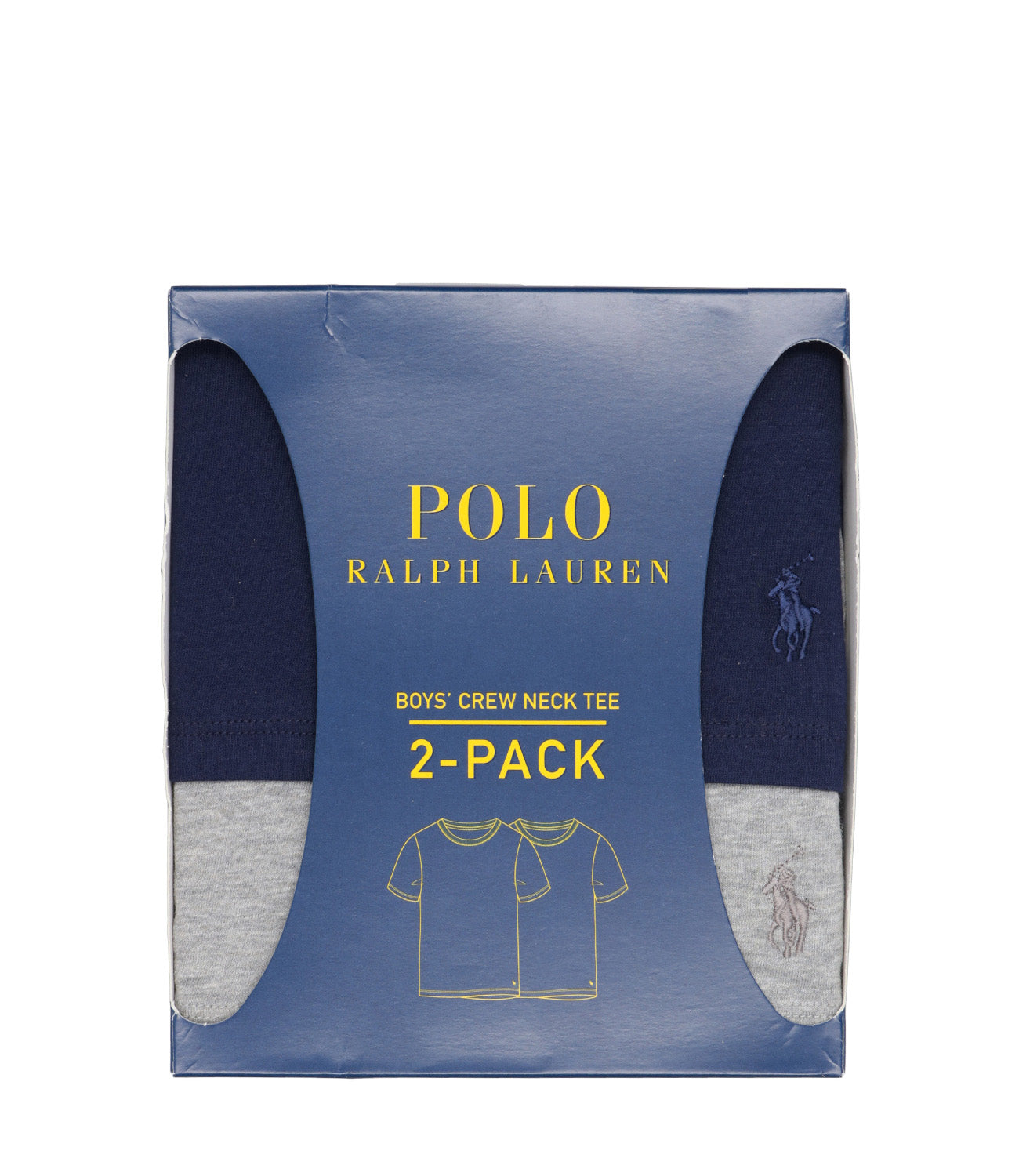 Ralph Lauren Childrenswear | Blue and Gray T-Shirt