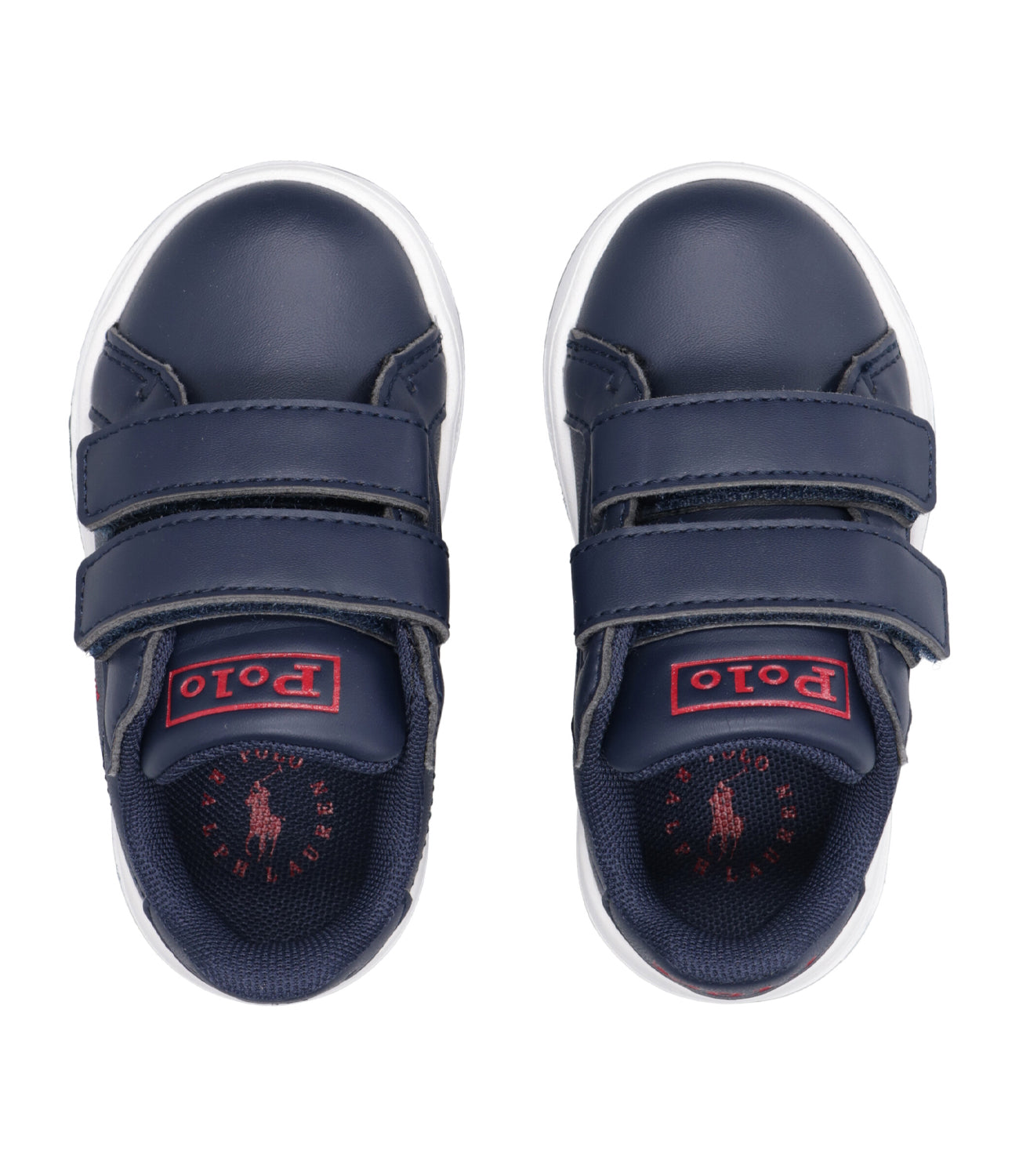 Ralph Lauren Childrenswear | Sneakers Heritage Court II EZ Blu navy e Rosso