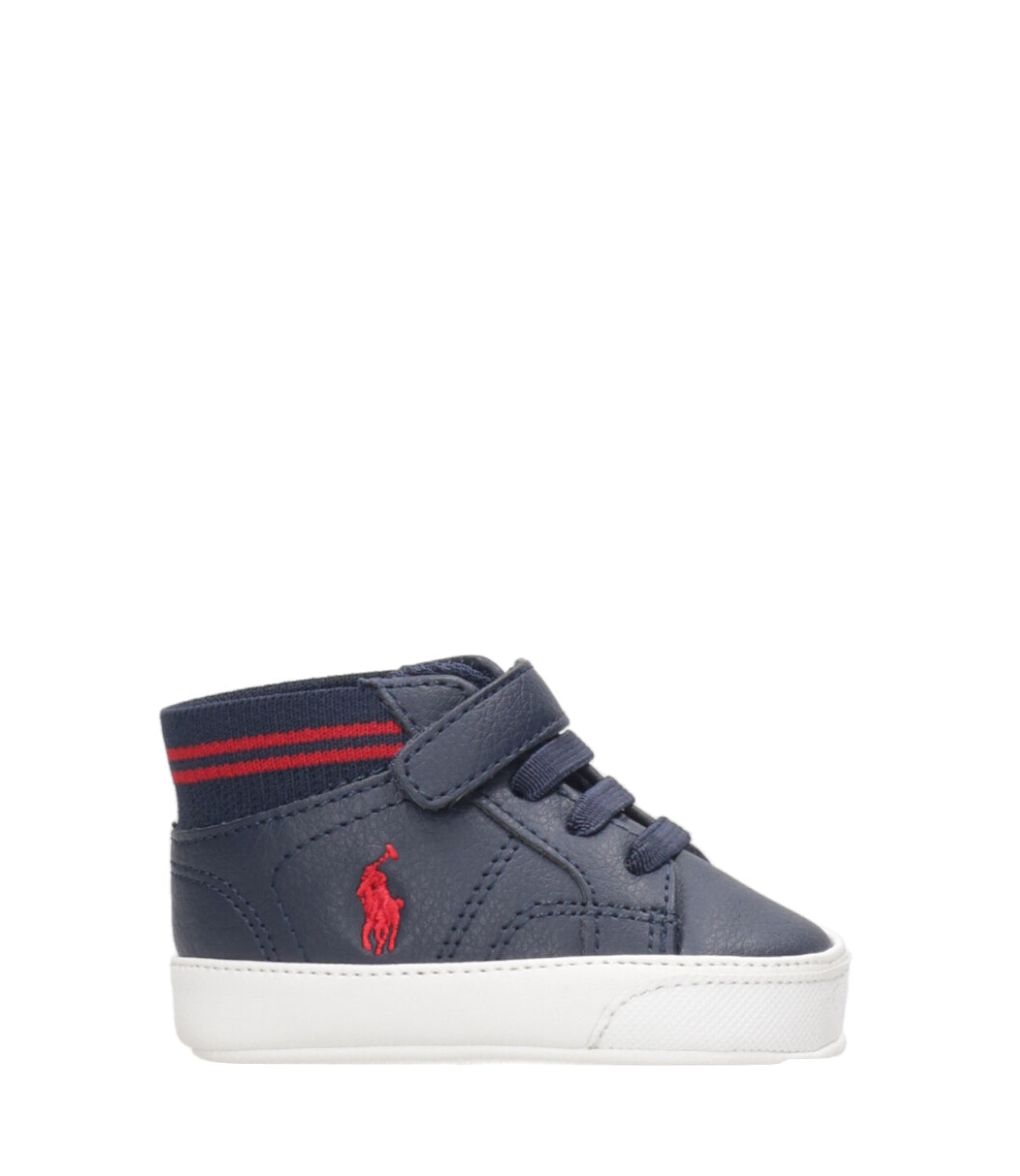 Ralph Lauren Childrenswear | High Sneakers Theron Boot Navy Blue and Red