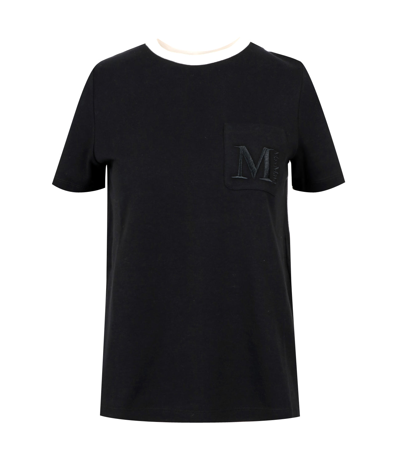 S Max Mara | T-Shirt Lecito Black and Beige