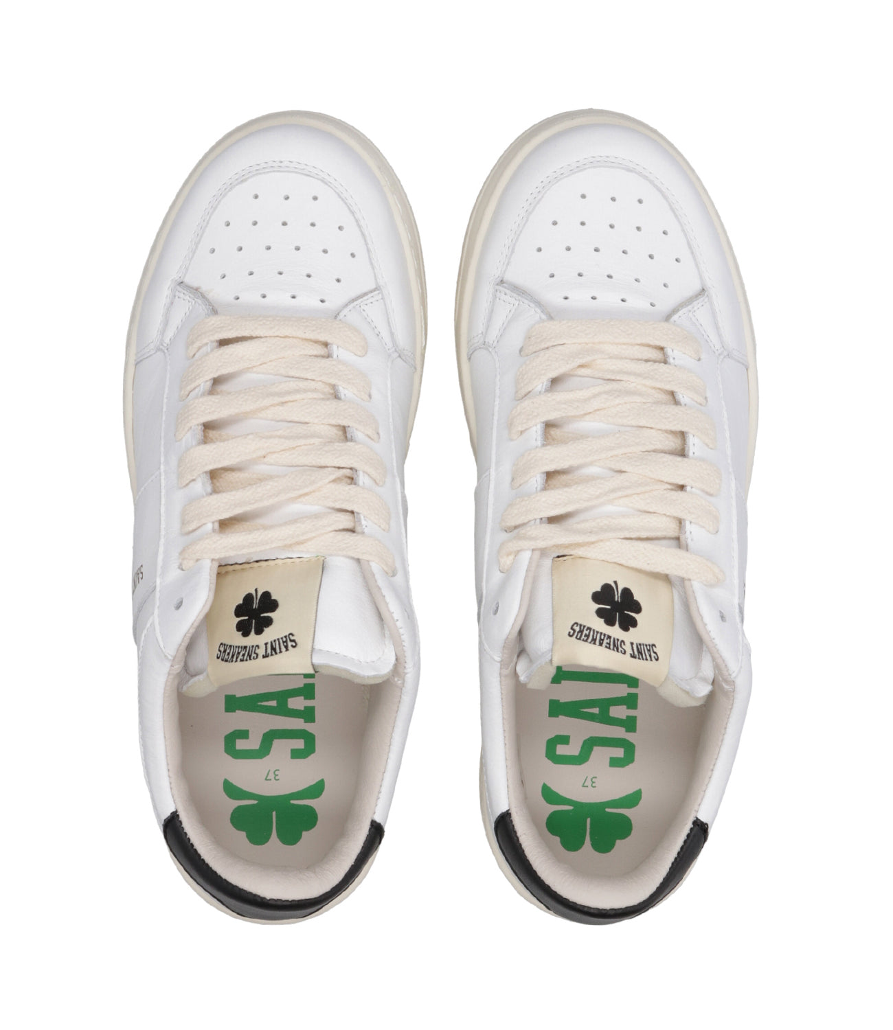 Saint Sneakers | Black and White Golf Sneakers