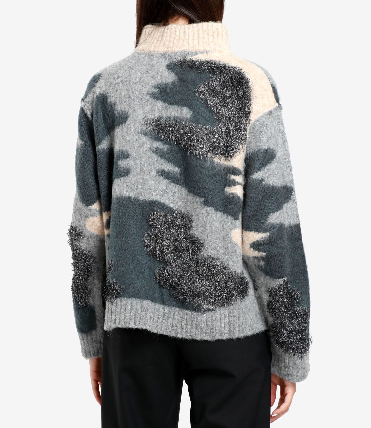 Semicouture | Helen Camouflage Sweater