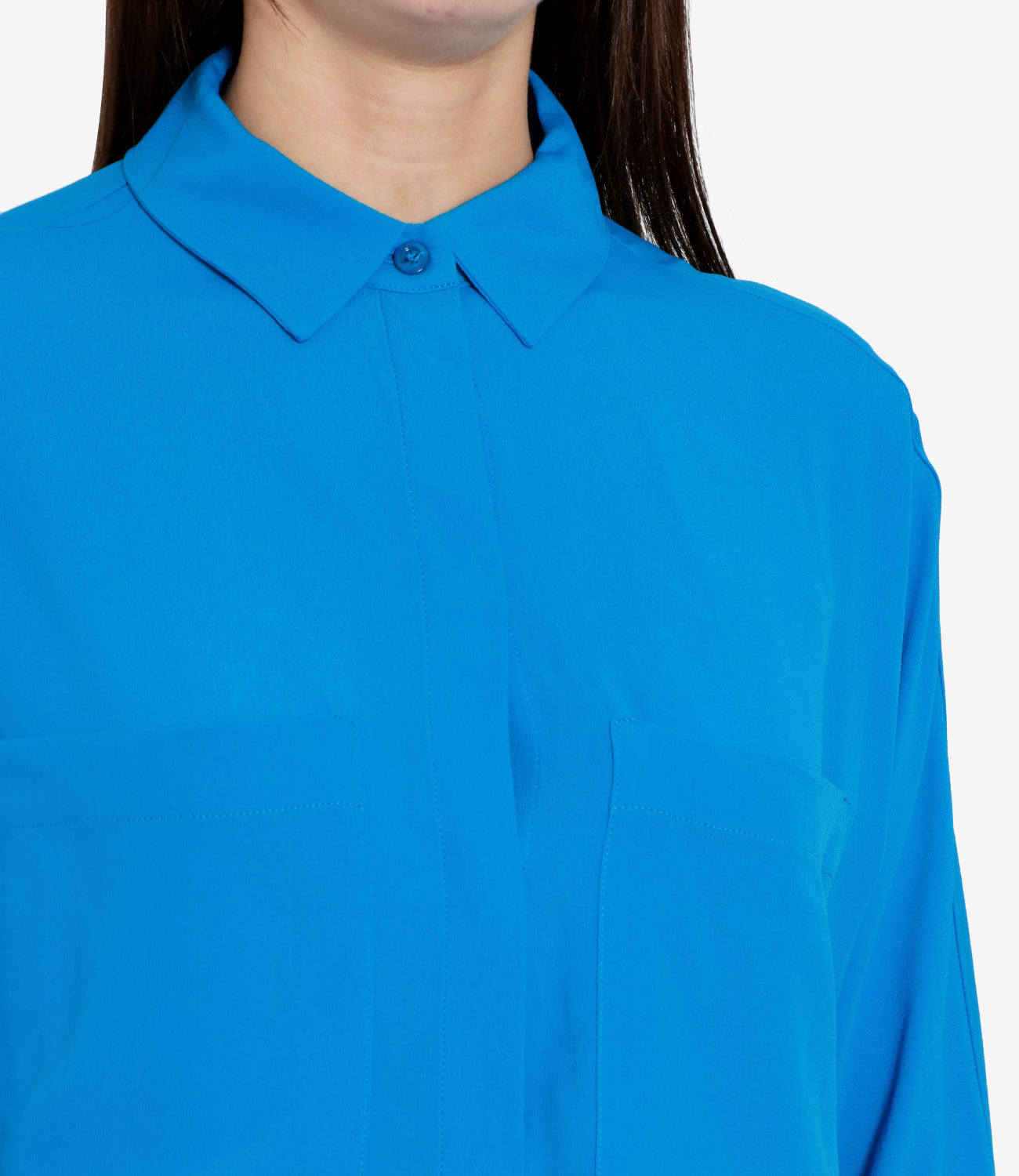 Semicouture | Camicia Tiffany Blu Royal