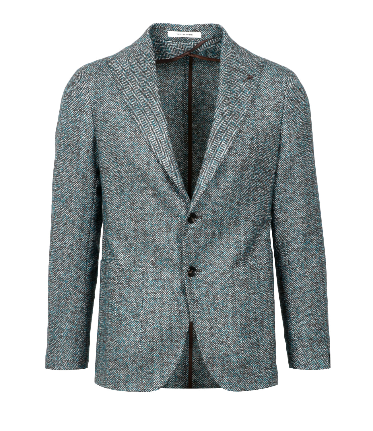 Tagliatore | Blue and Brown Jacket