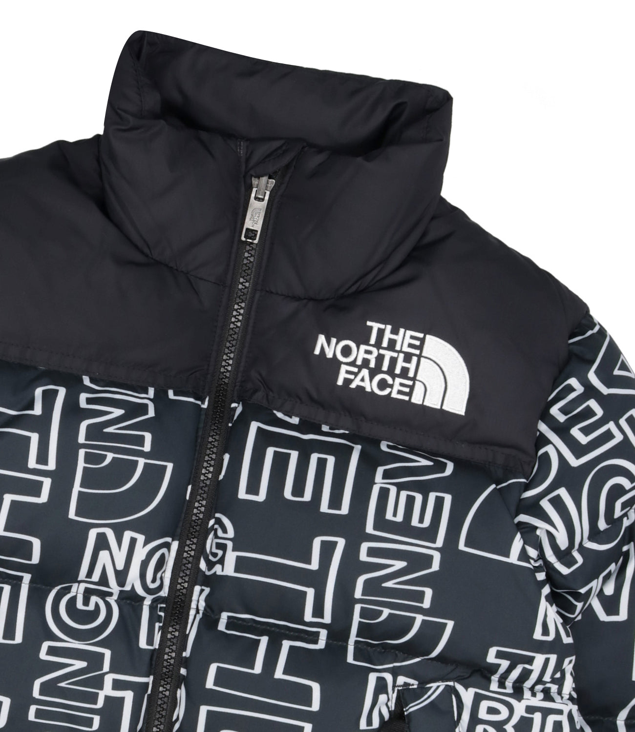 The North Face Kids | Down Jacket Teen 1996 Retro Nuptse Jacket Black and White