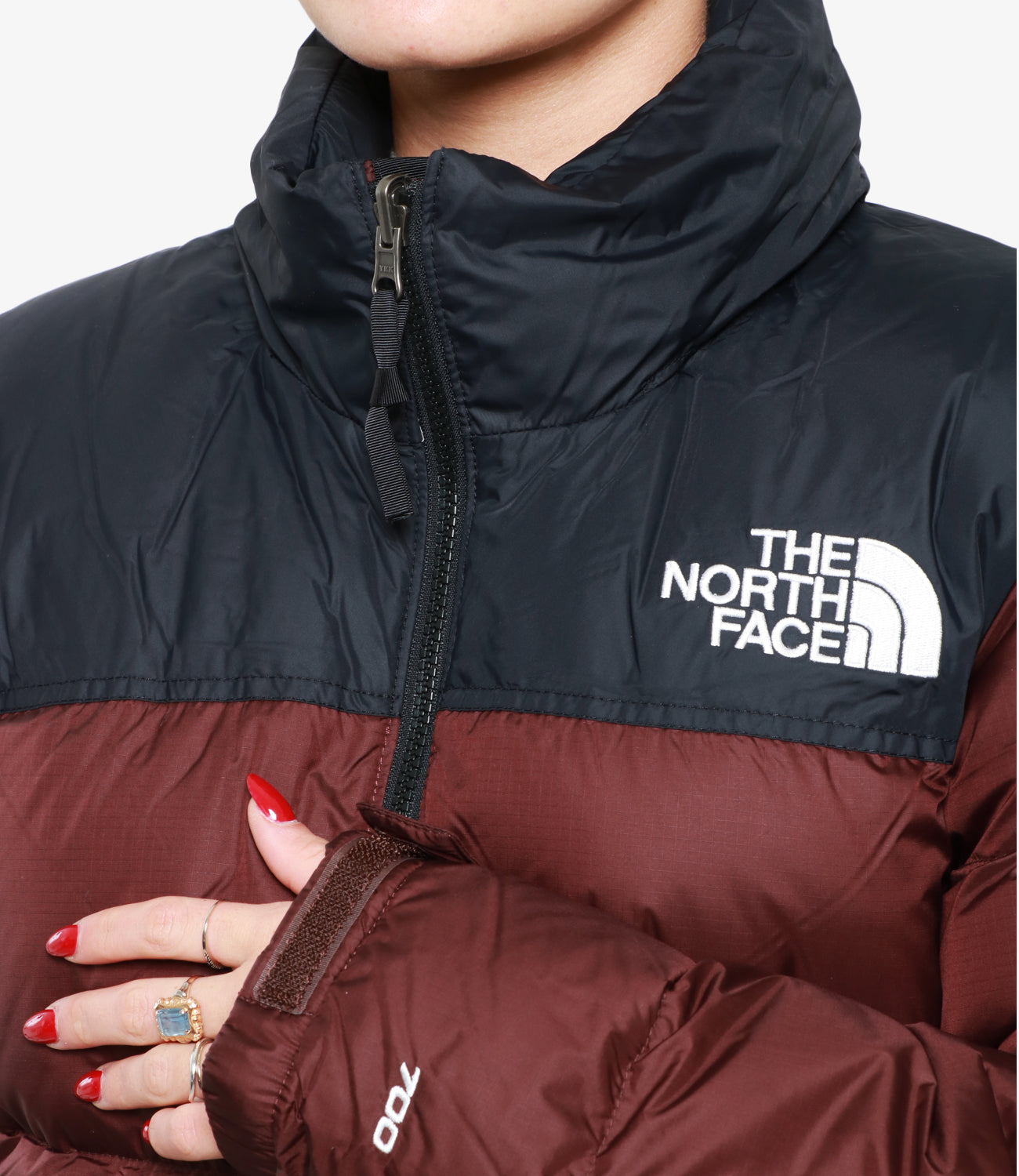 The North Face | 1996 Retro Nuptse Jacket Brown and Black