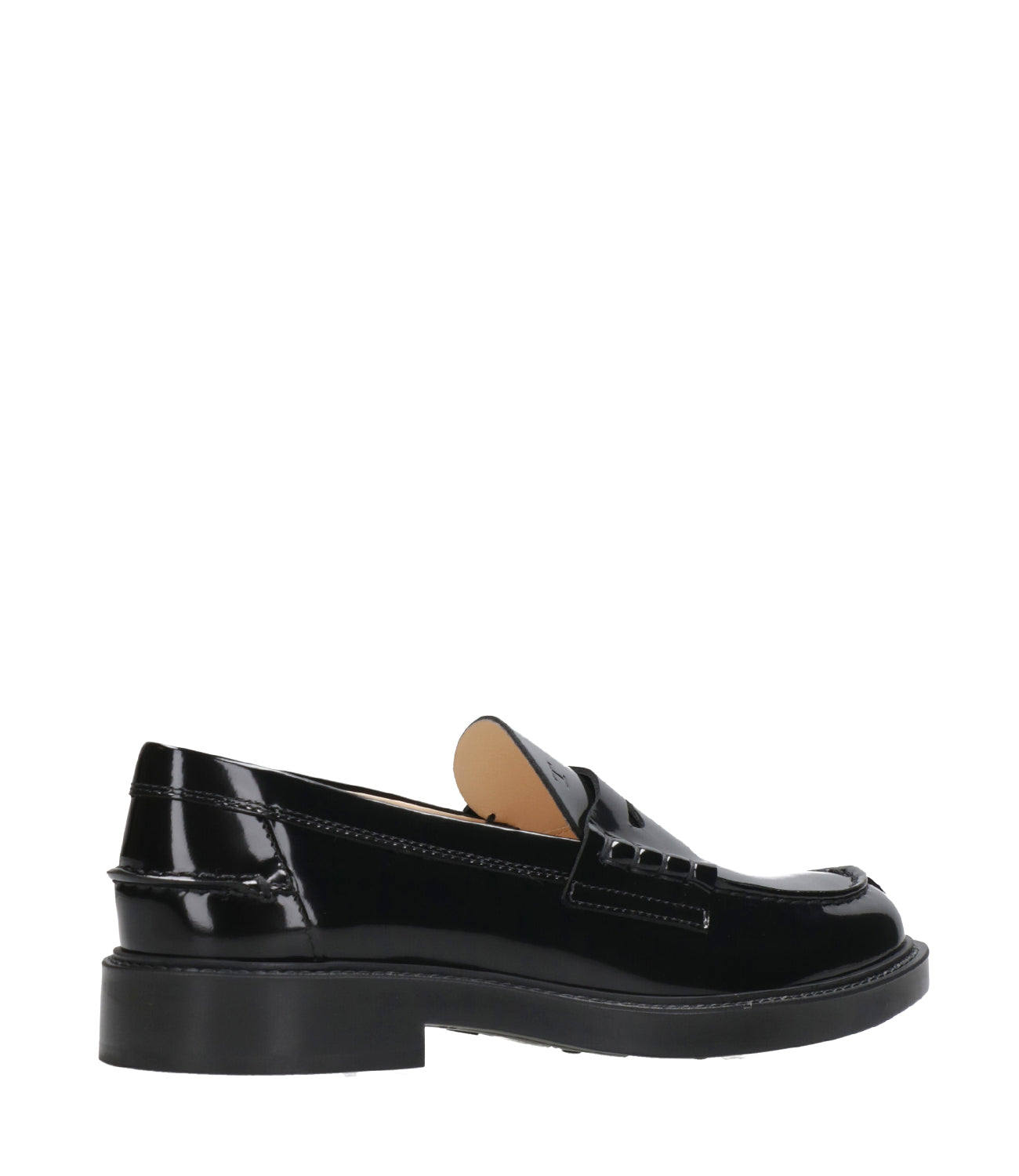 Tod's | Low Rubber Moccasin Black