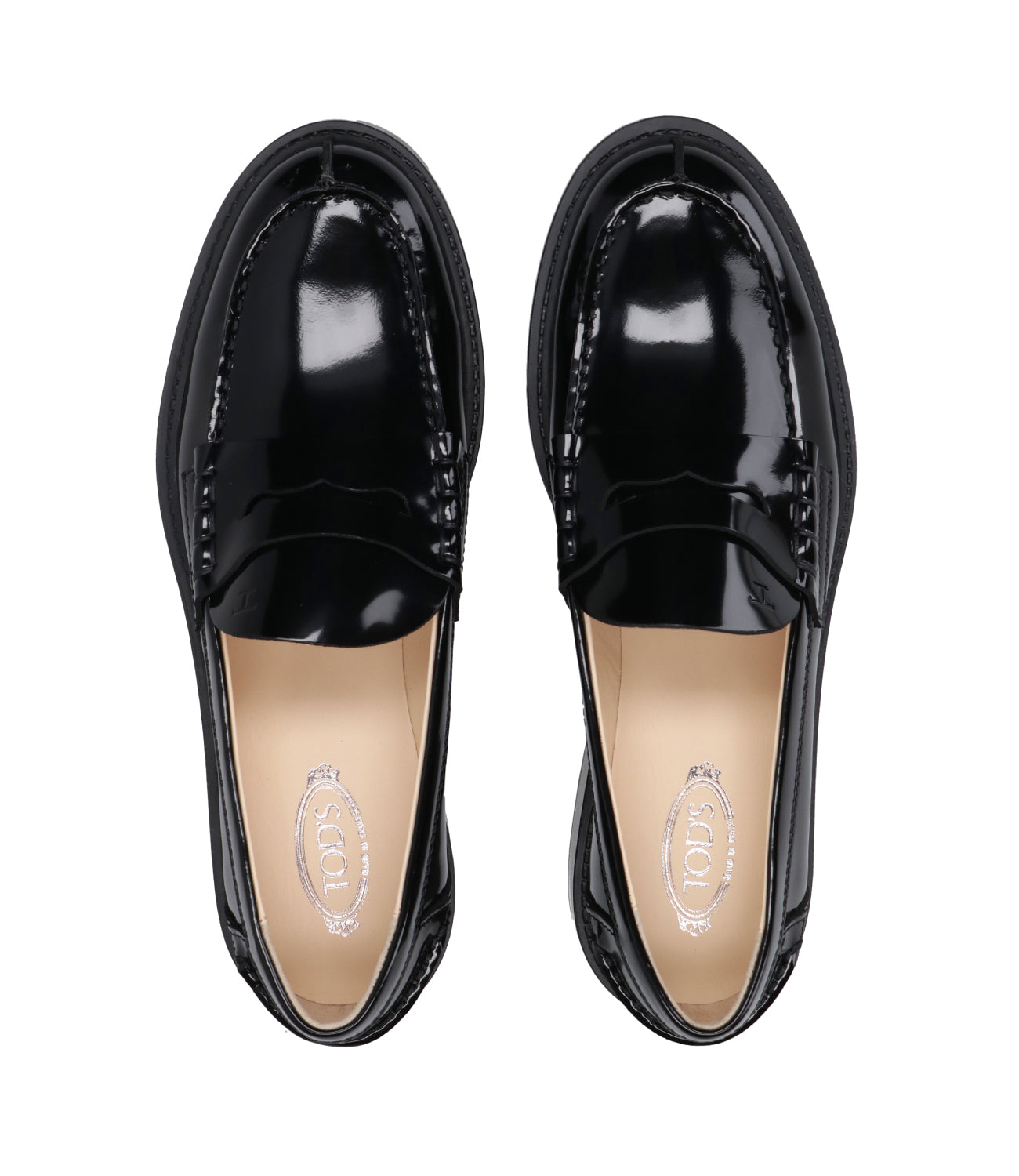 Tod's | Low Rubber Moccasin Black