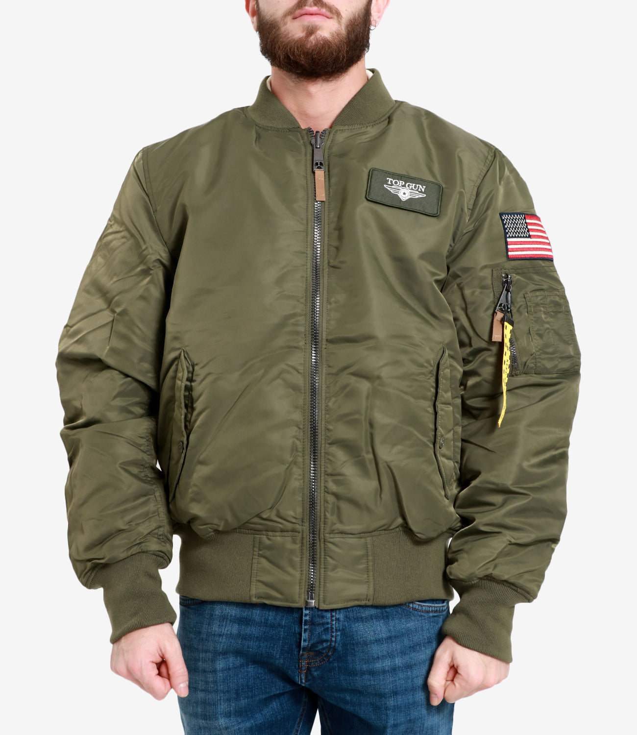 Top Gun | Military Green Jacket