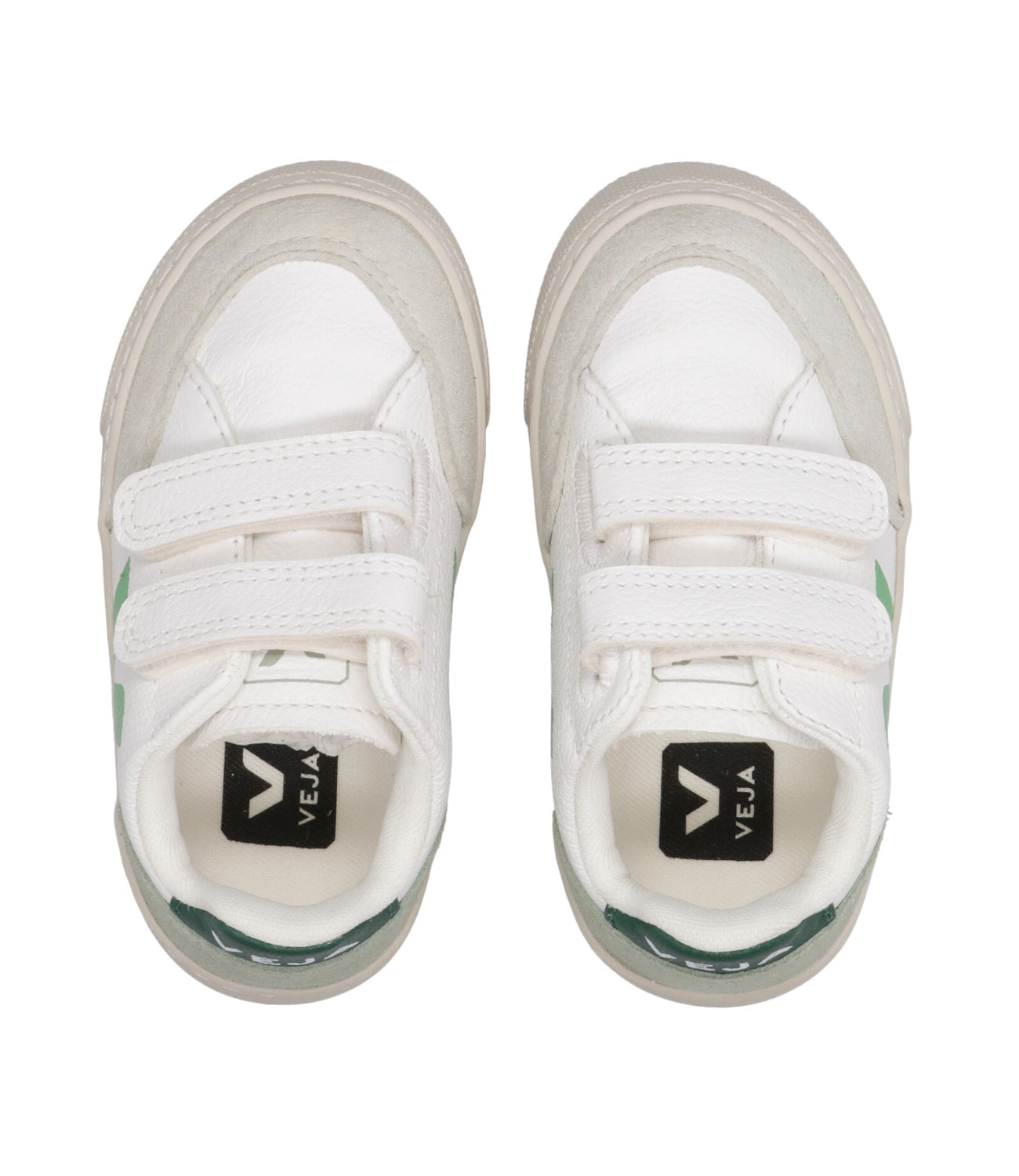 Veja Kids | Sneakers V-12 White and Green