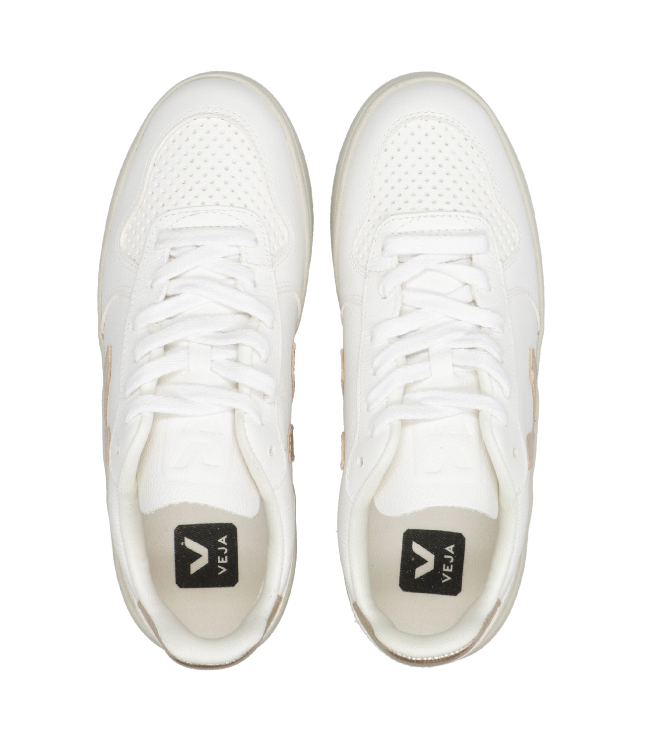 Veja | Sneakers V-10 Bianco e Platino