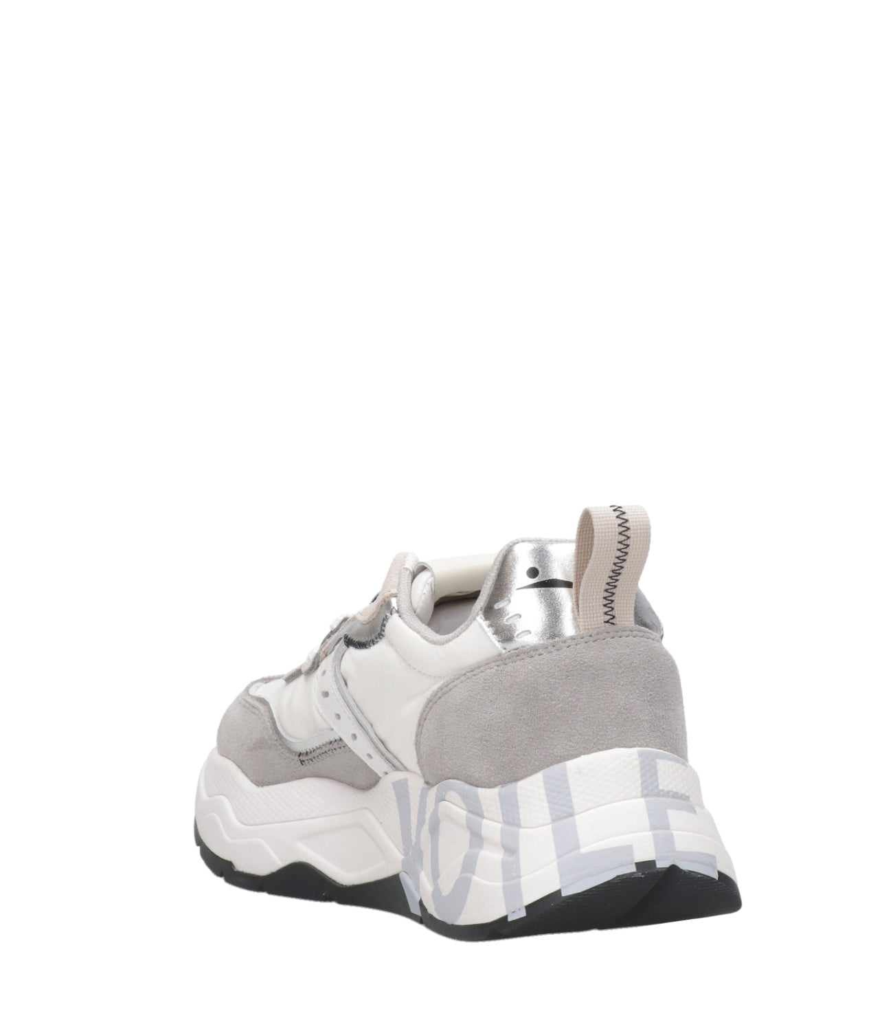 Voile Blanche | Sneakers Club105 Grey, White and Silver