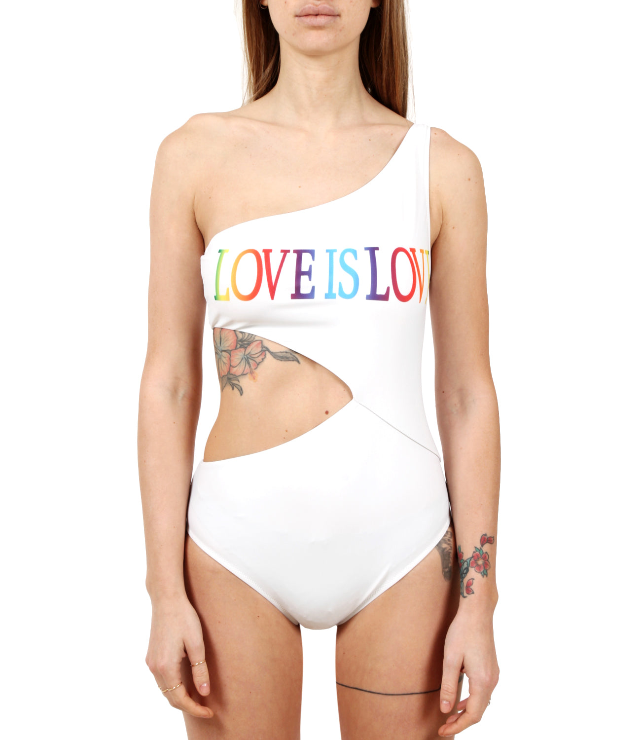 Love Is Love One Piece Swimsuit