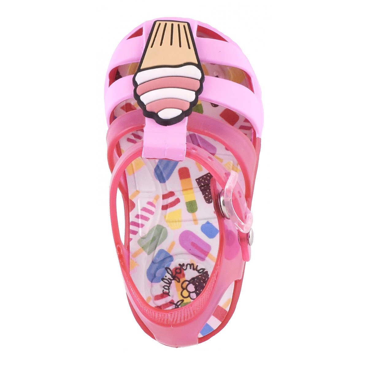 Color of California | Pink Jelly Sandal