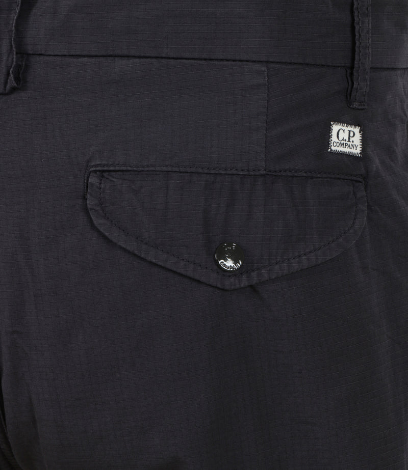 Garment Dyed Cotton Rip-stop Lens Pocket Shorts