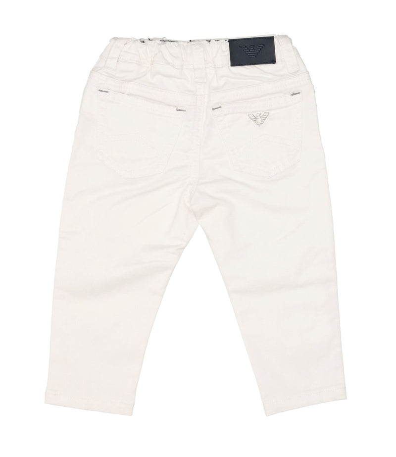 Pantalone 5 Tasche Bianco Ottico
