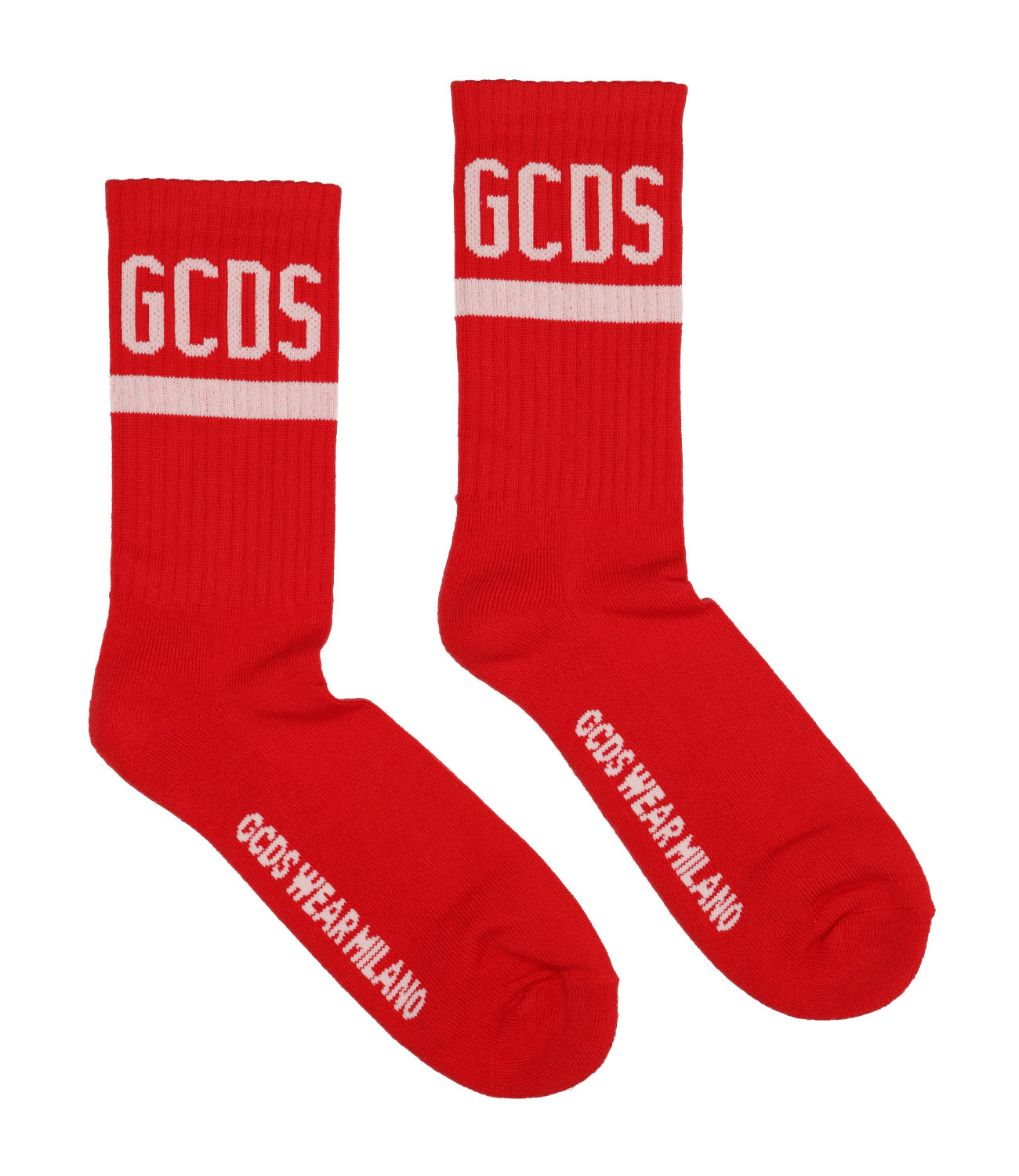 Red Logo Socks