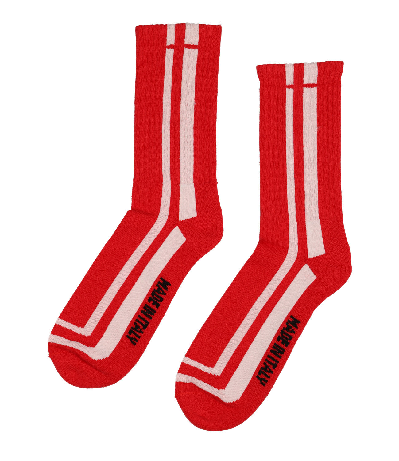 Red Round Socks