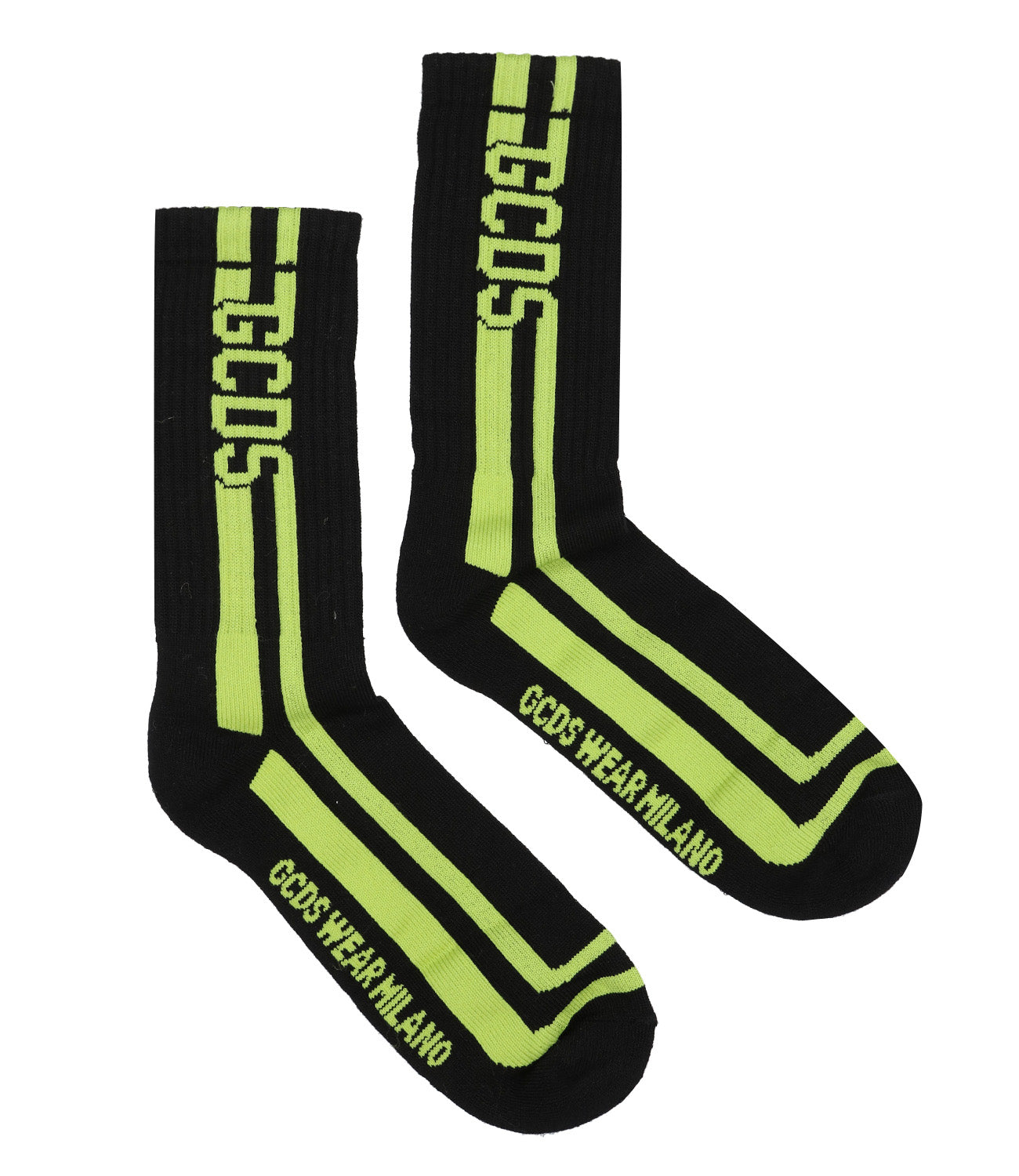 GCDS | Round Lime Socks