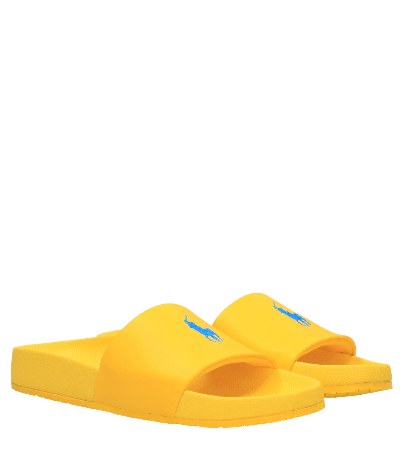 Yellow and Blue Slippers